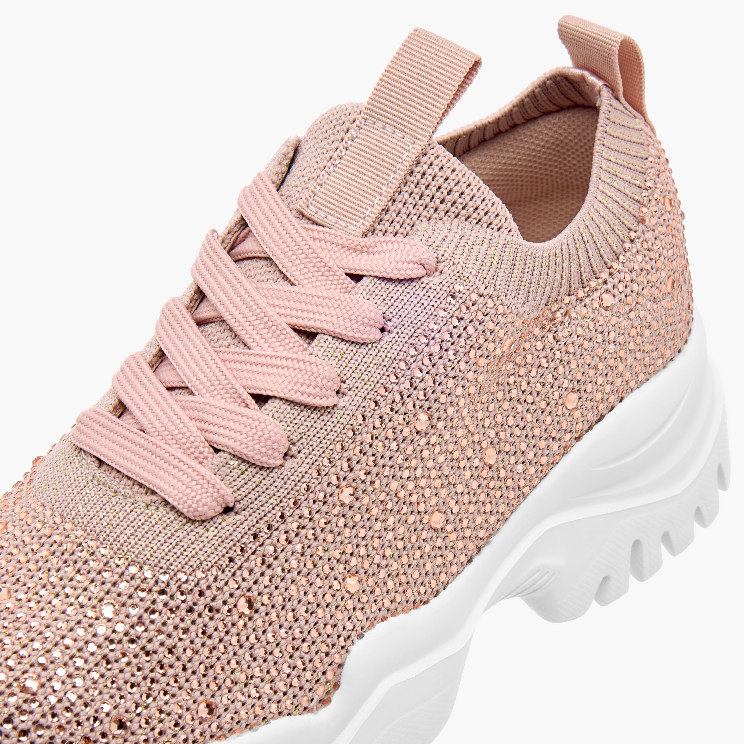 حذاء سنيكرز مزين بنعل سميك ورباط إغلاق للبنات من سيليست-girls-shoes-sneakers-image-4