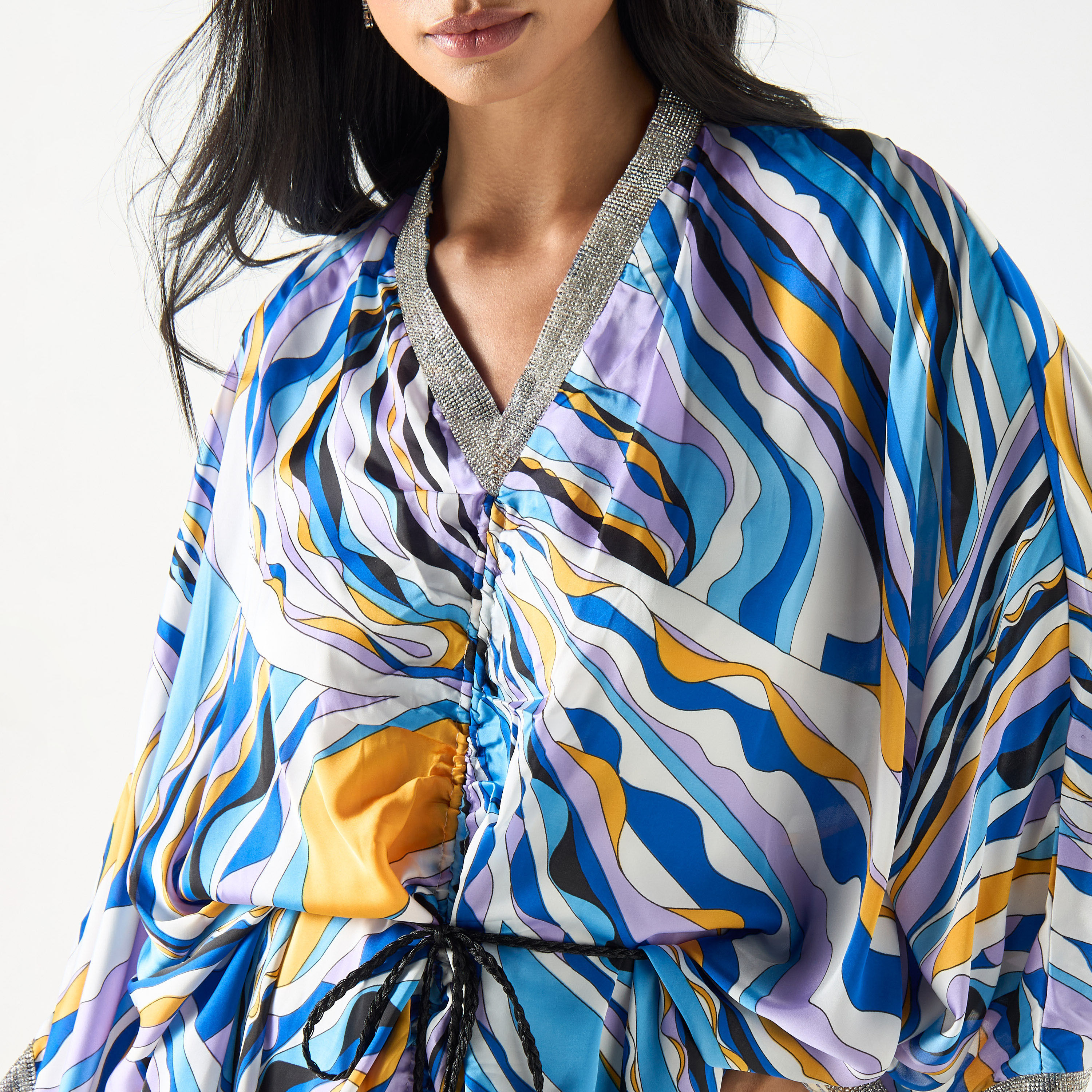فستان ساتان بدانتيل وطبعات-women-clothing-dresses-image-8