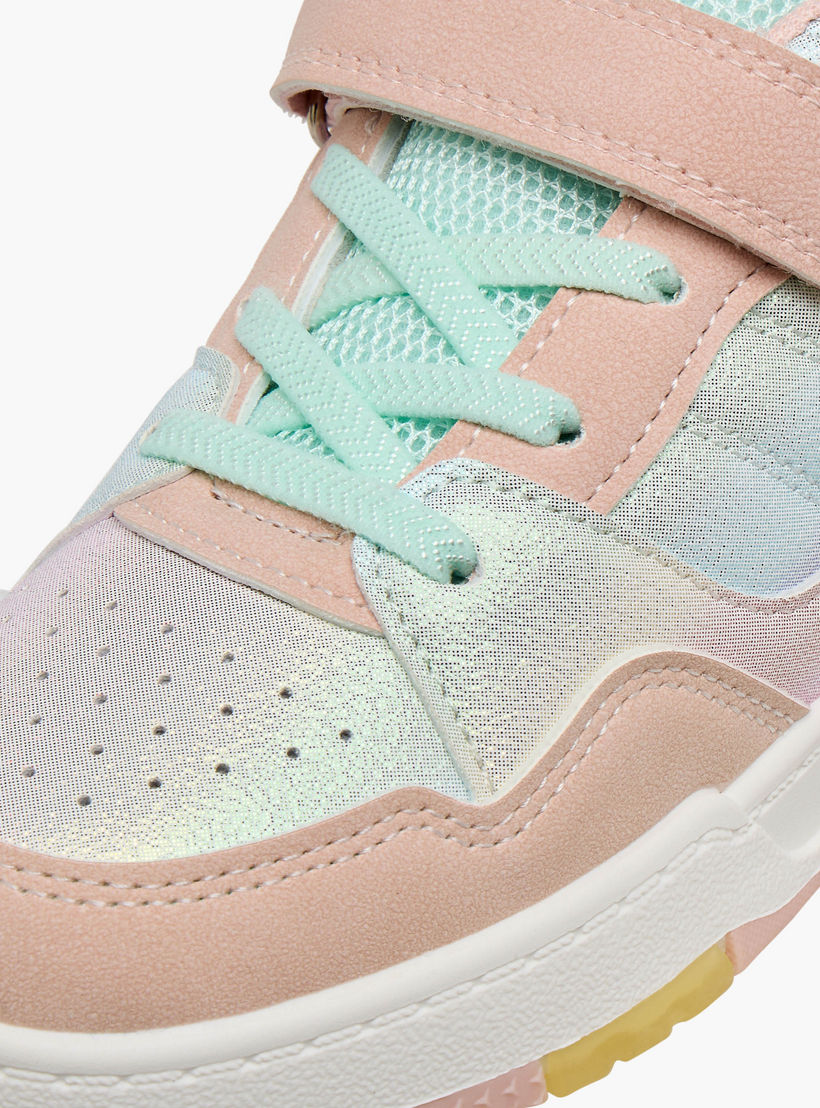 حذاء سنيكرز بشريط إغلاق لاصق للبنات من فلورا بيلا-girls-shoes-sneakers-image-5