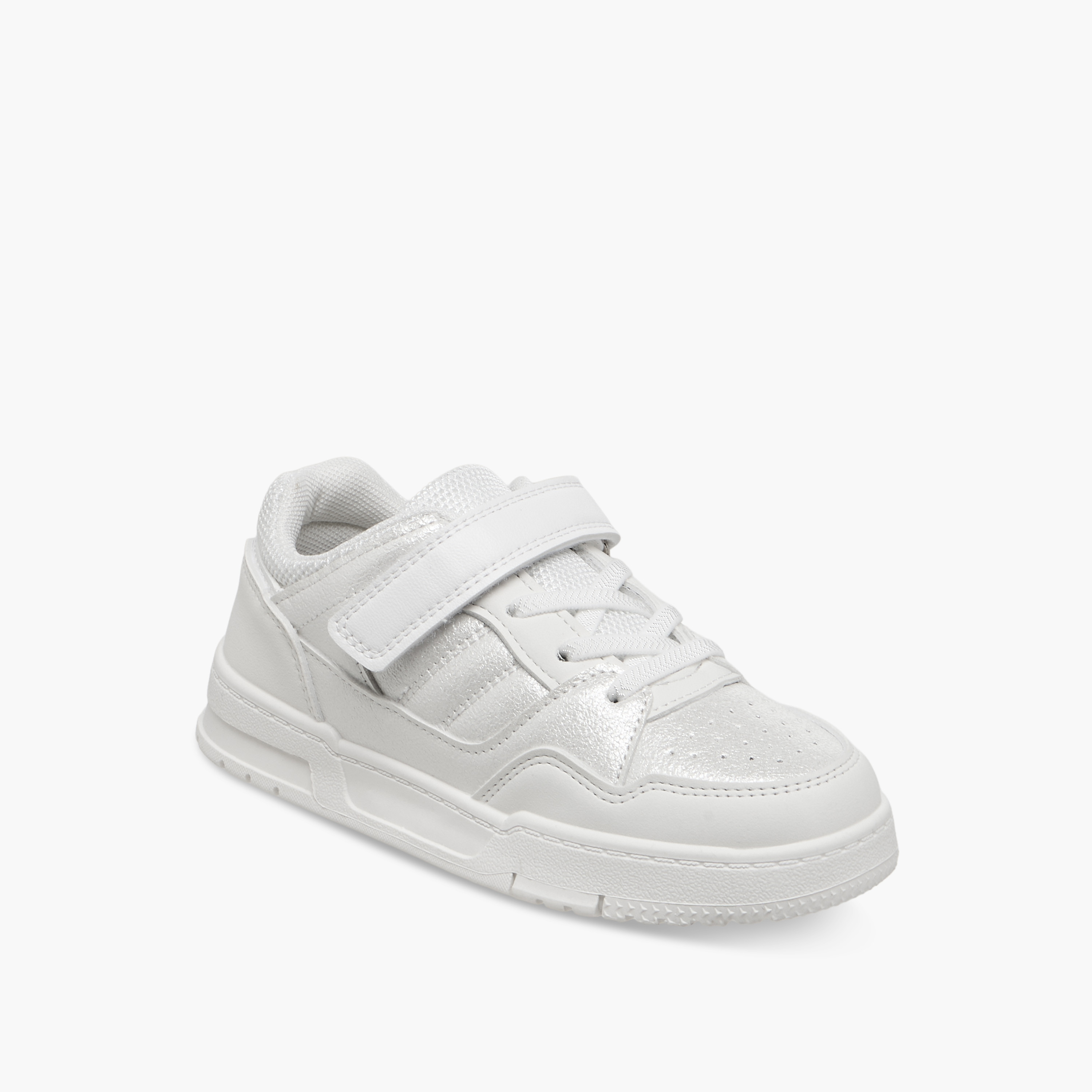 Flora Bella Girls Hook and Loop Closure Ankle Sneakers-girls-shoes-sneakers-image-3