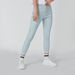 Striped Jeans with Pocket Detail and Belt Loops-Jeans-thumbnailMobile-3