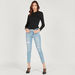 Ripped Mid-Rise Jeans with Button Closure and Pockets-Jeans-thumbnailMobile-1