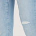 Ripped Mid-Rise Jeans with Button Closure and Pockets-Jeans-thumbnailMobile-5
