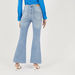Solid Denim Jeans with Button Closure and Pockets-Jeans-thumbnailMobile-3