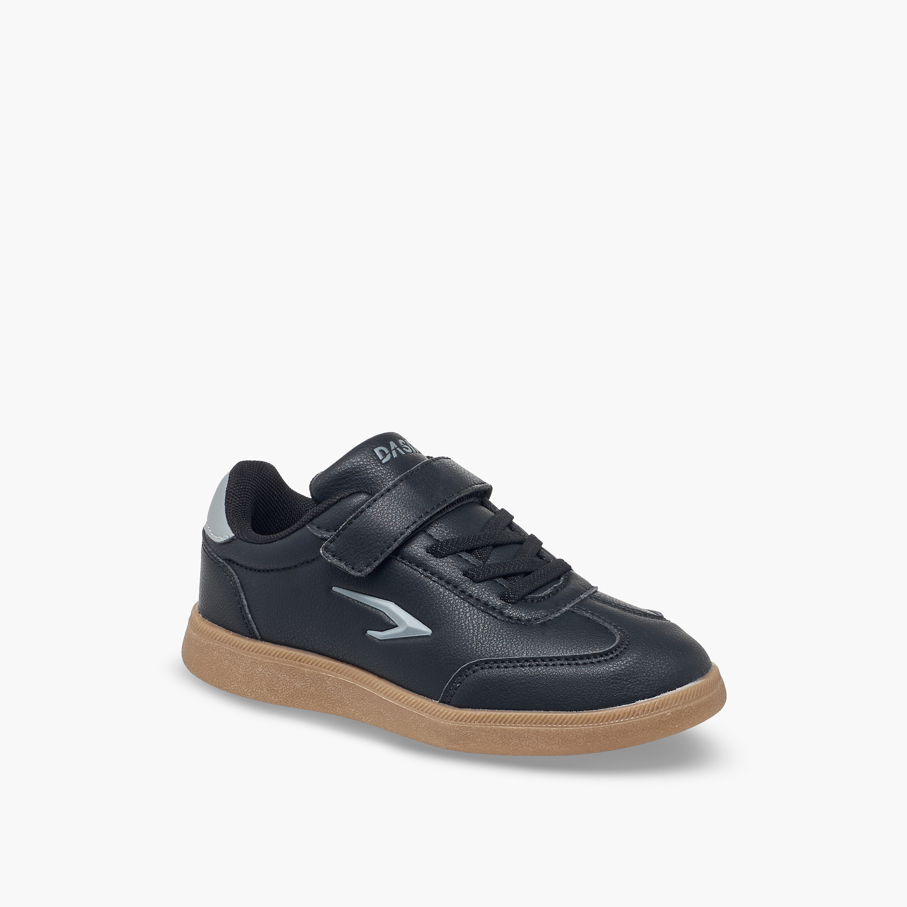 Dash Kids Hook & Loop Sports Shoes-sports-girls-shoes-image-2