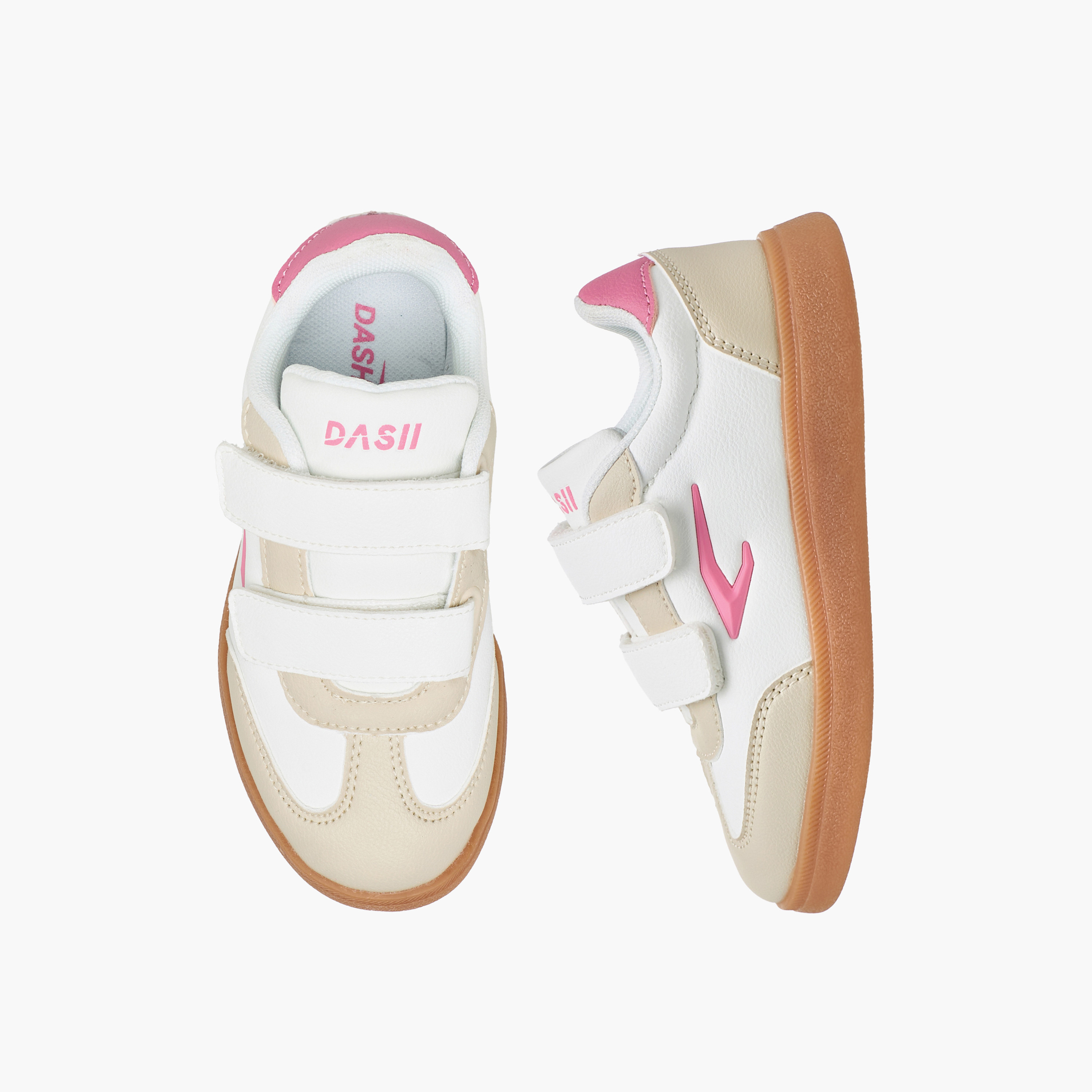 Dash Girls Hook & Loop Sneakers-girls-shoes-sneakers-image-1