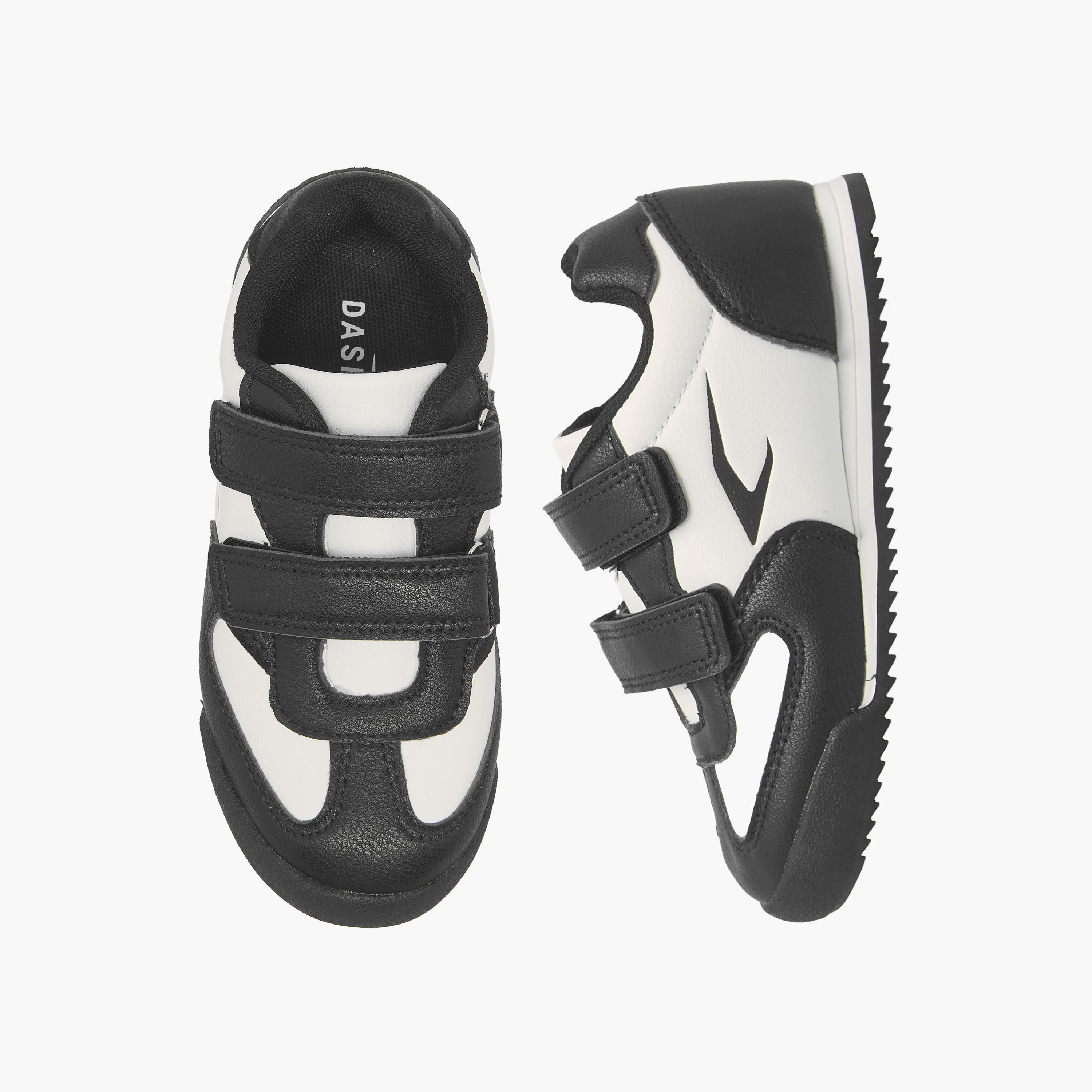 حذاء سنيكرز بطول الكاحل وشريط إغلاق لاصق للأولاد من داش-boys-shoes-sneakers-image-1