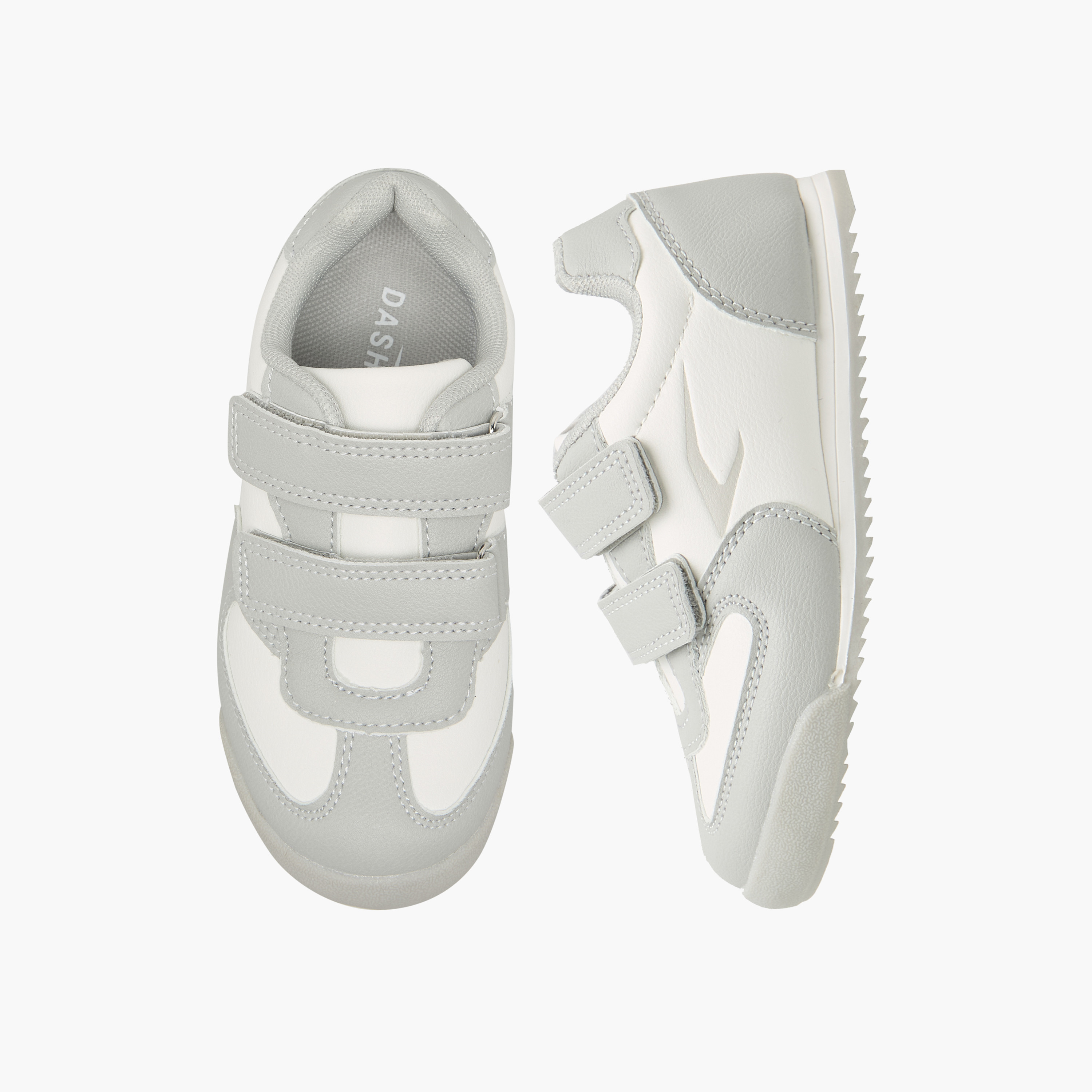 Dash Girls Hook & Loop Ankle Sneakers-girls-shoes-sneakers-image-1