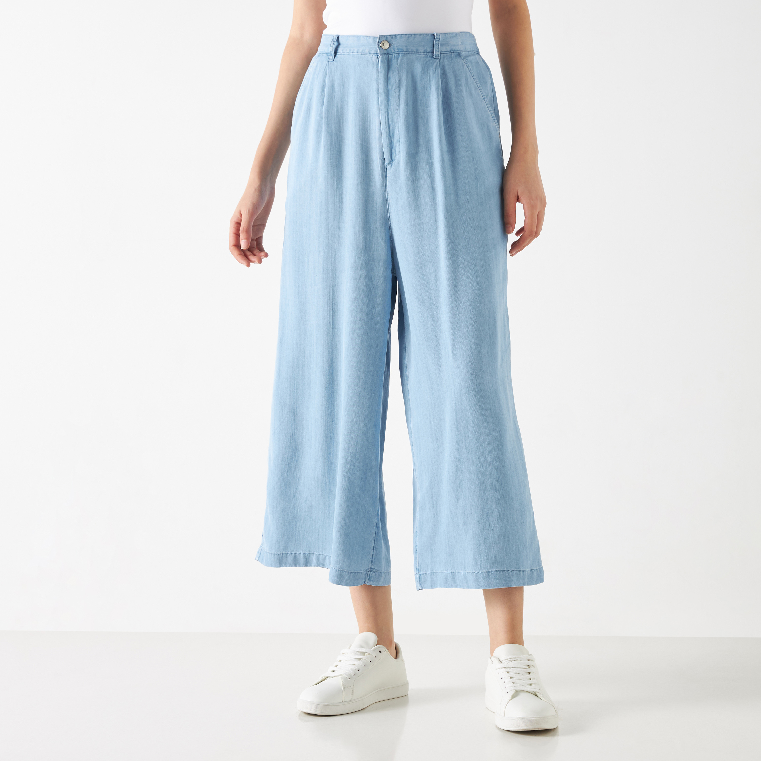 High waisted culottes sales jeans