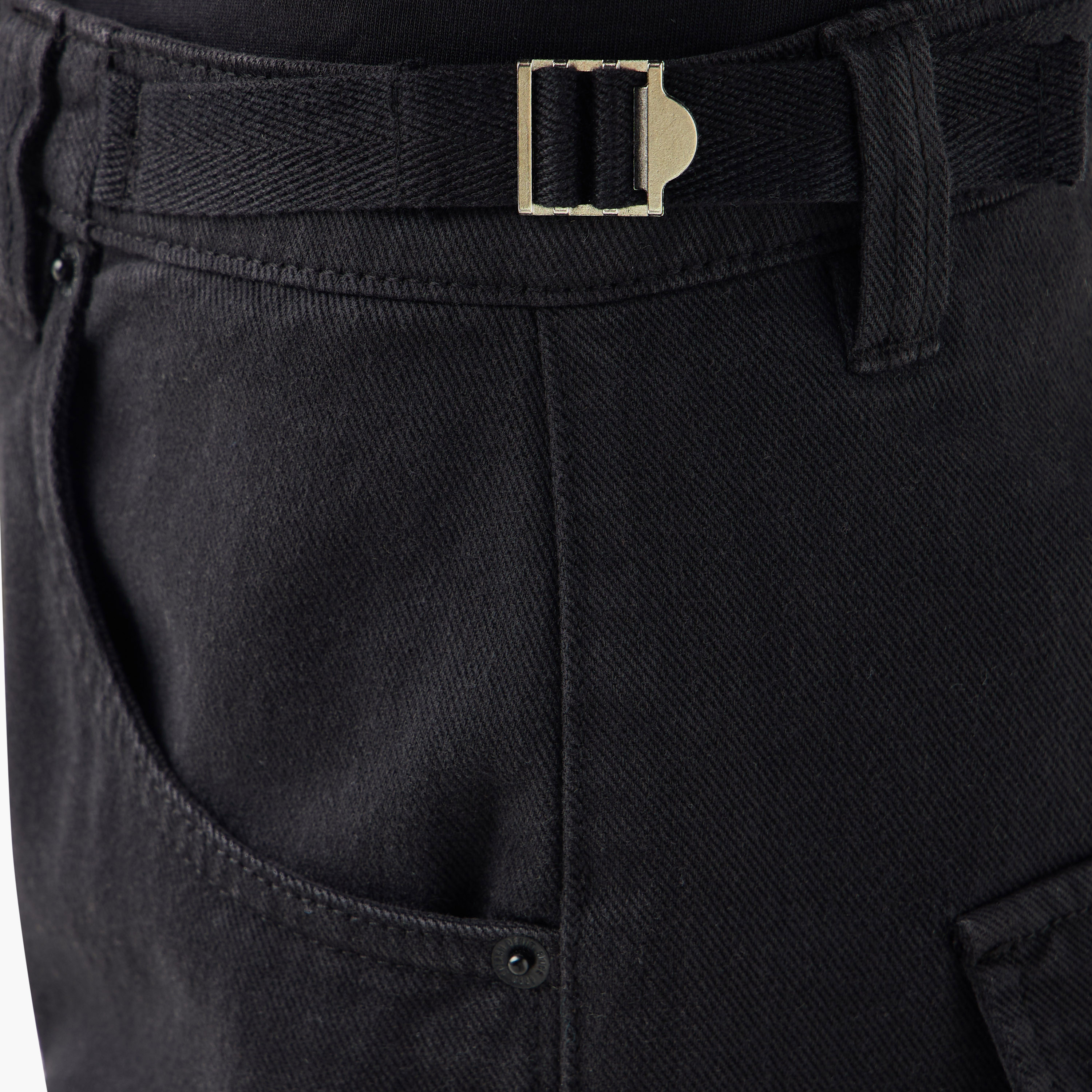 Pocket Detail Cargo Jeans with Adjustable Buckle-women-clothing-bottoms-jeans-image-7