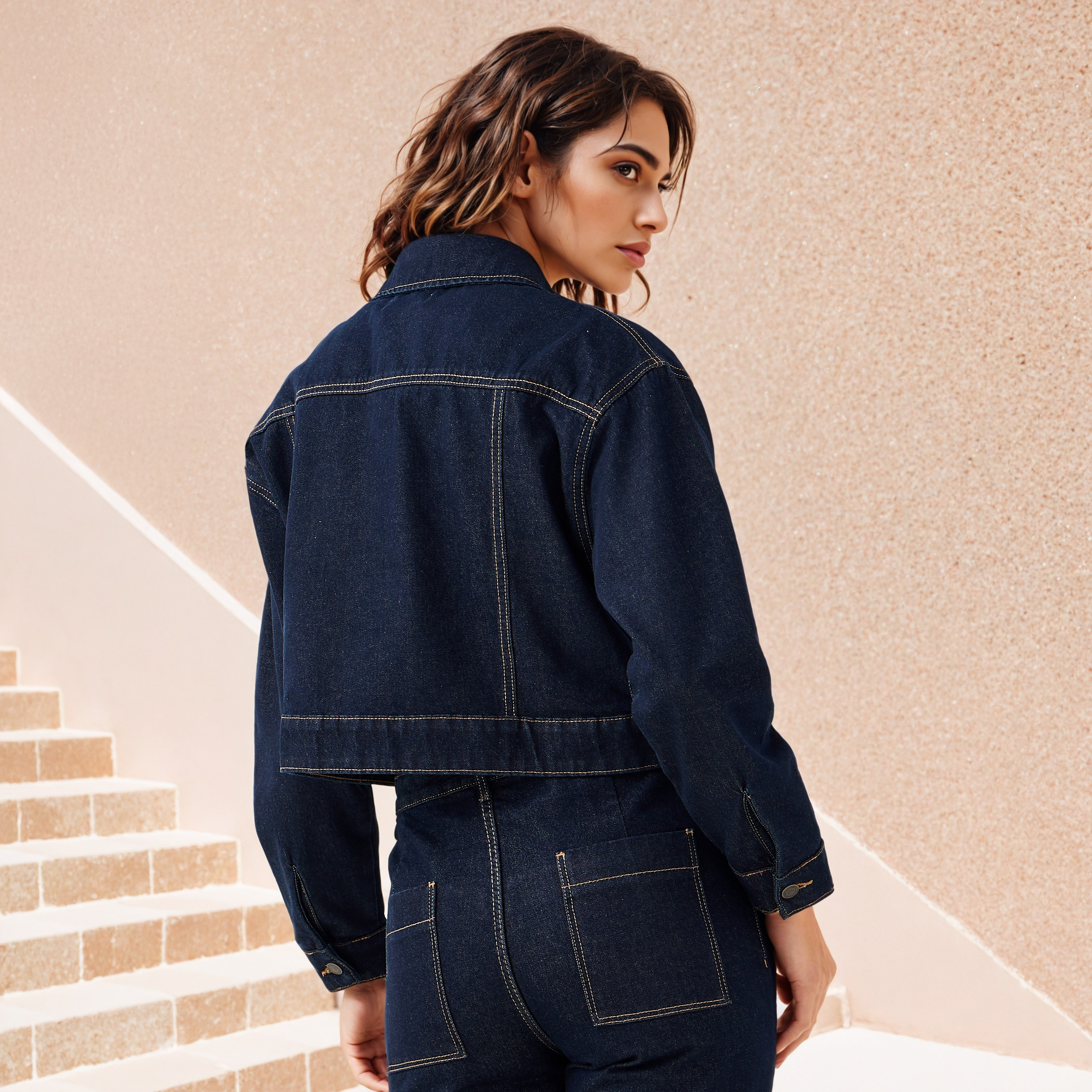 Flap Pocket Crop Denim Jacket-women-winterwear-coatsandjackets-jackets-image-3
