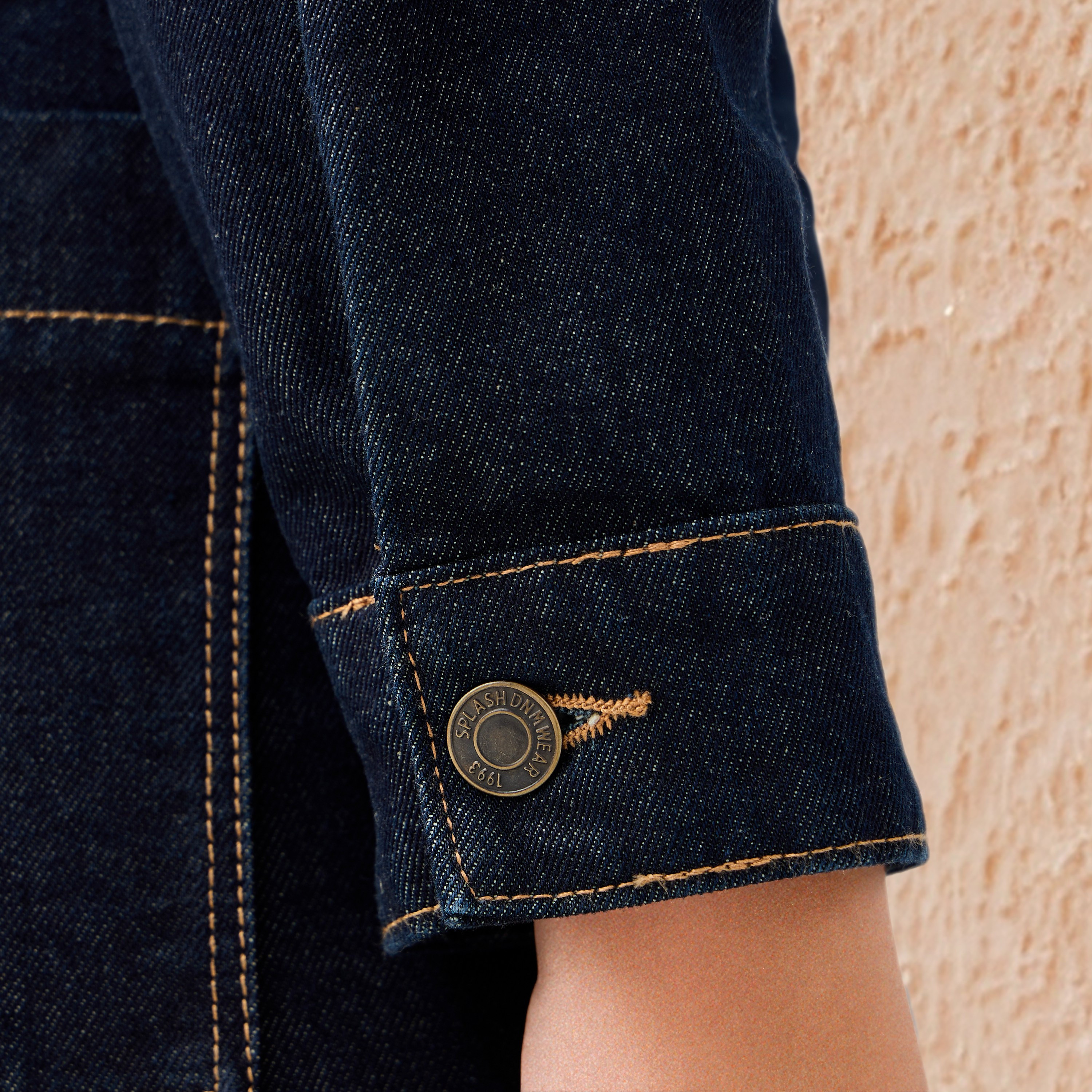 Flap Pocket Crop Denim Jacket-women-winterwear-coatsandjackets-jackets-image-5