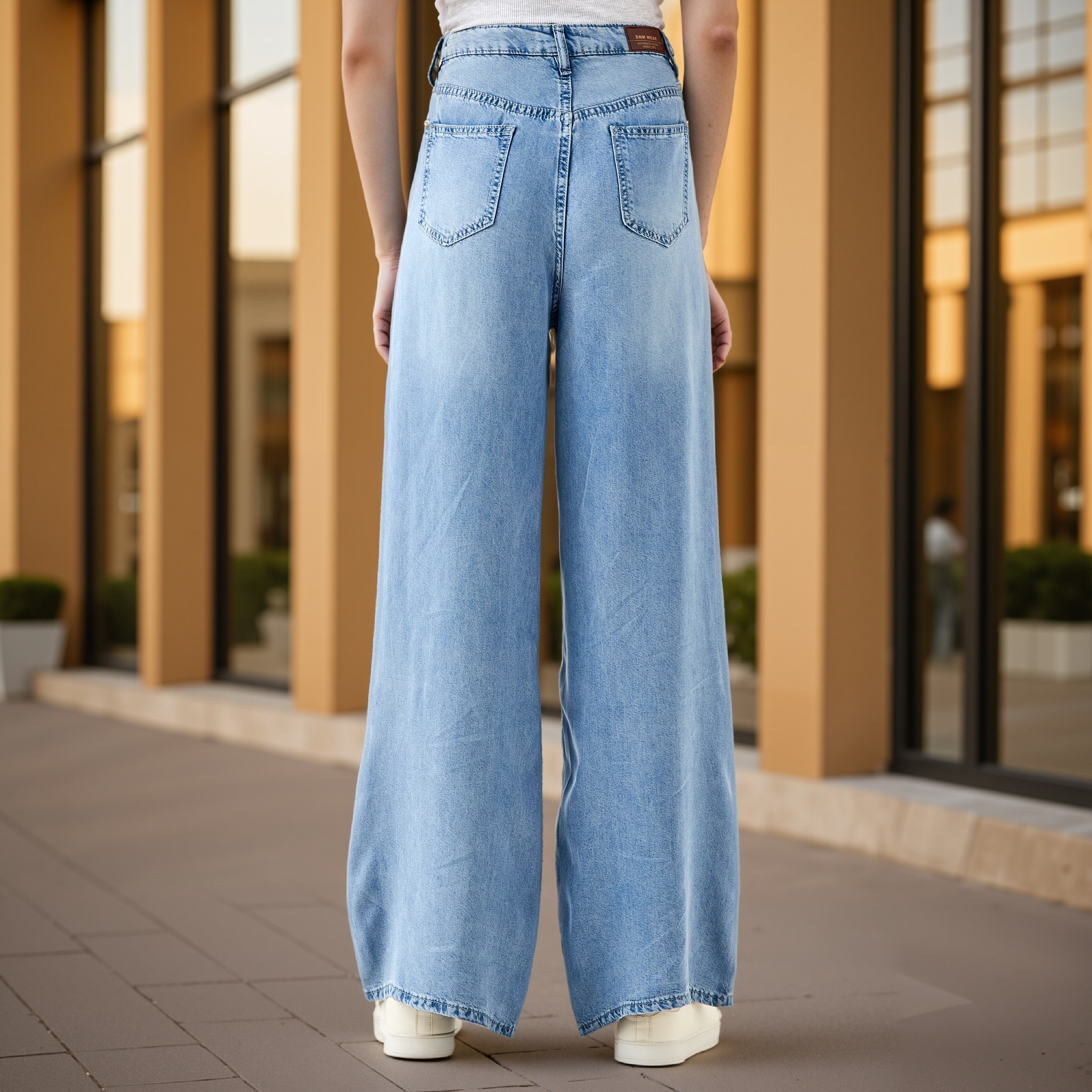 بنطلون جينز تينسيل واسع الساقين-women-clothing-bottoms-jeans-image-8