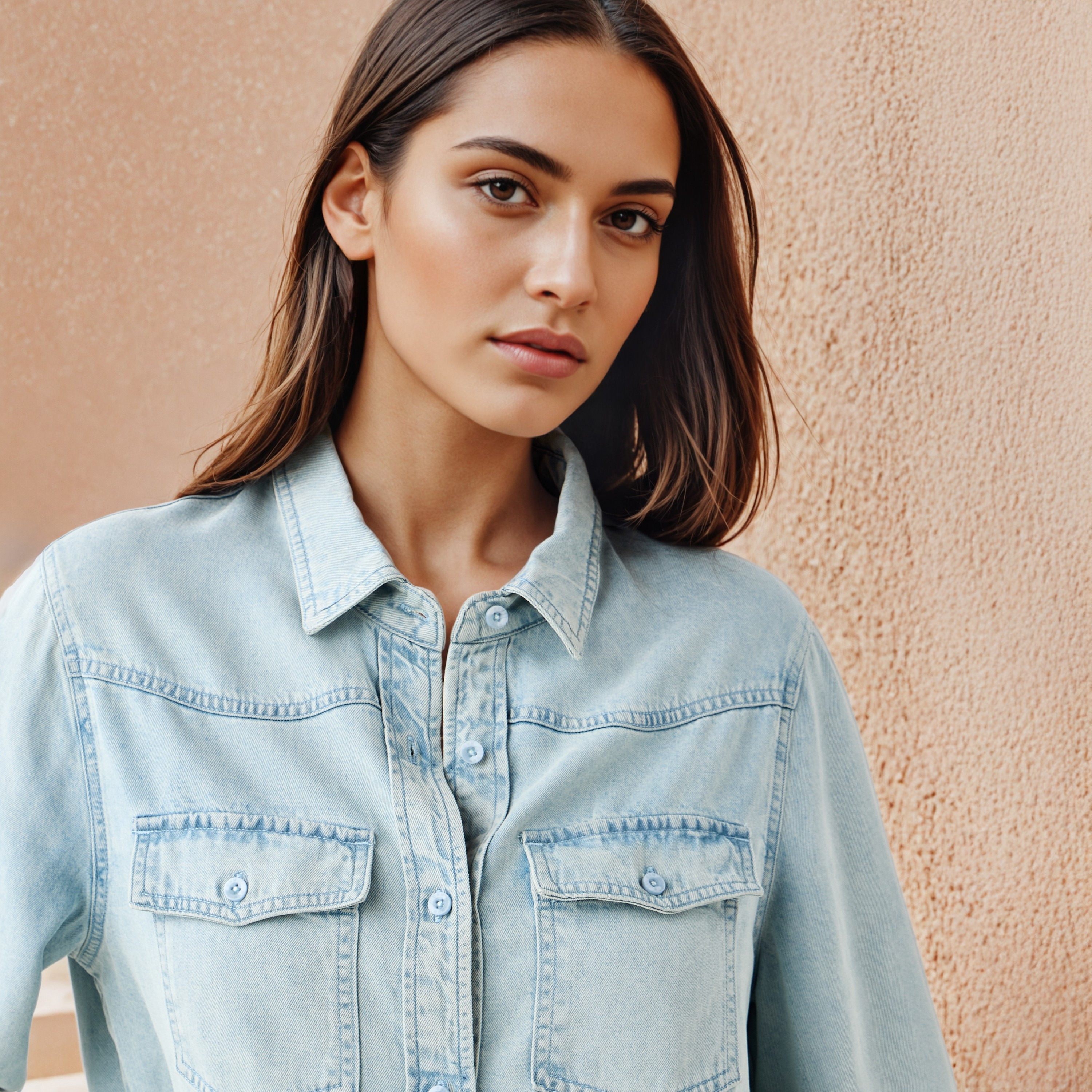 Regular Fit Denim Shirt-women-clothing-shirtsandblouses-shirts-image-4