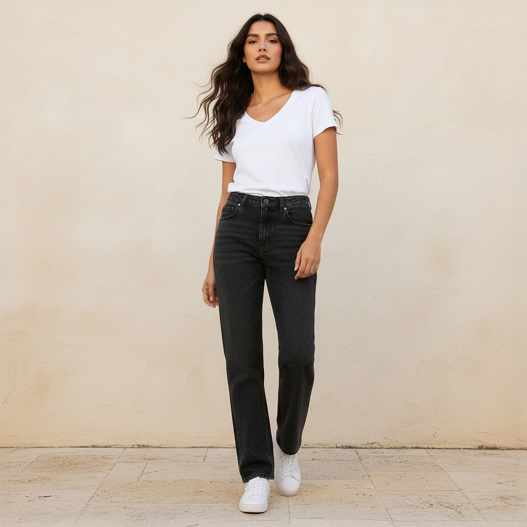 High-Rise Straight Fit Jeans-women-clothing-bottoms-jeans-image-3