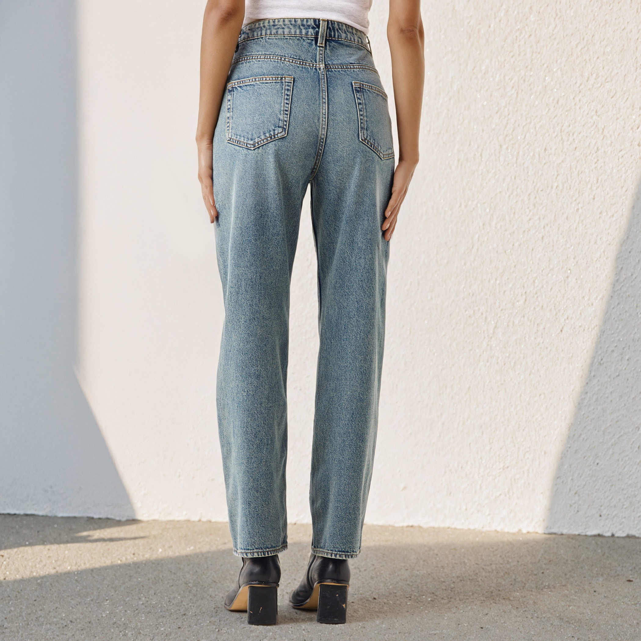 High-Rise Straight Fit Jeans-women-clothing-bottoms-jeans-image-3