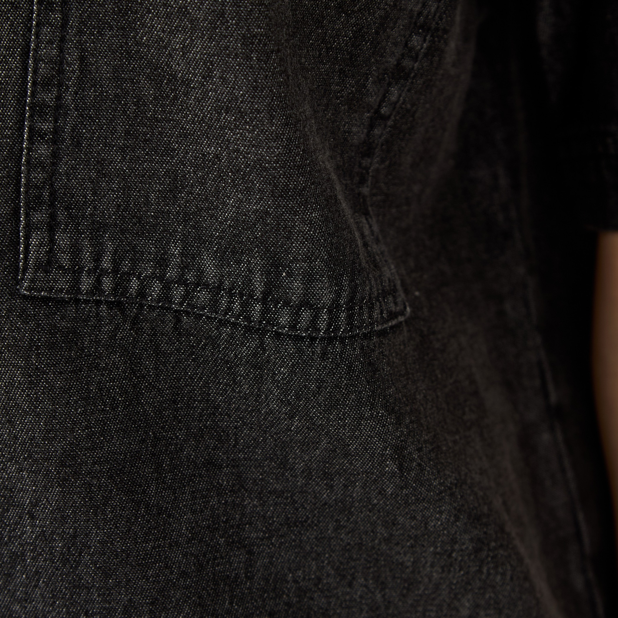 Regular Fit Denim Shirt with Pockets-women-clothing-shirtsandblouses-shirts-image-5