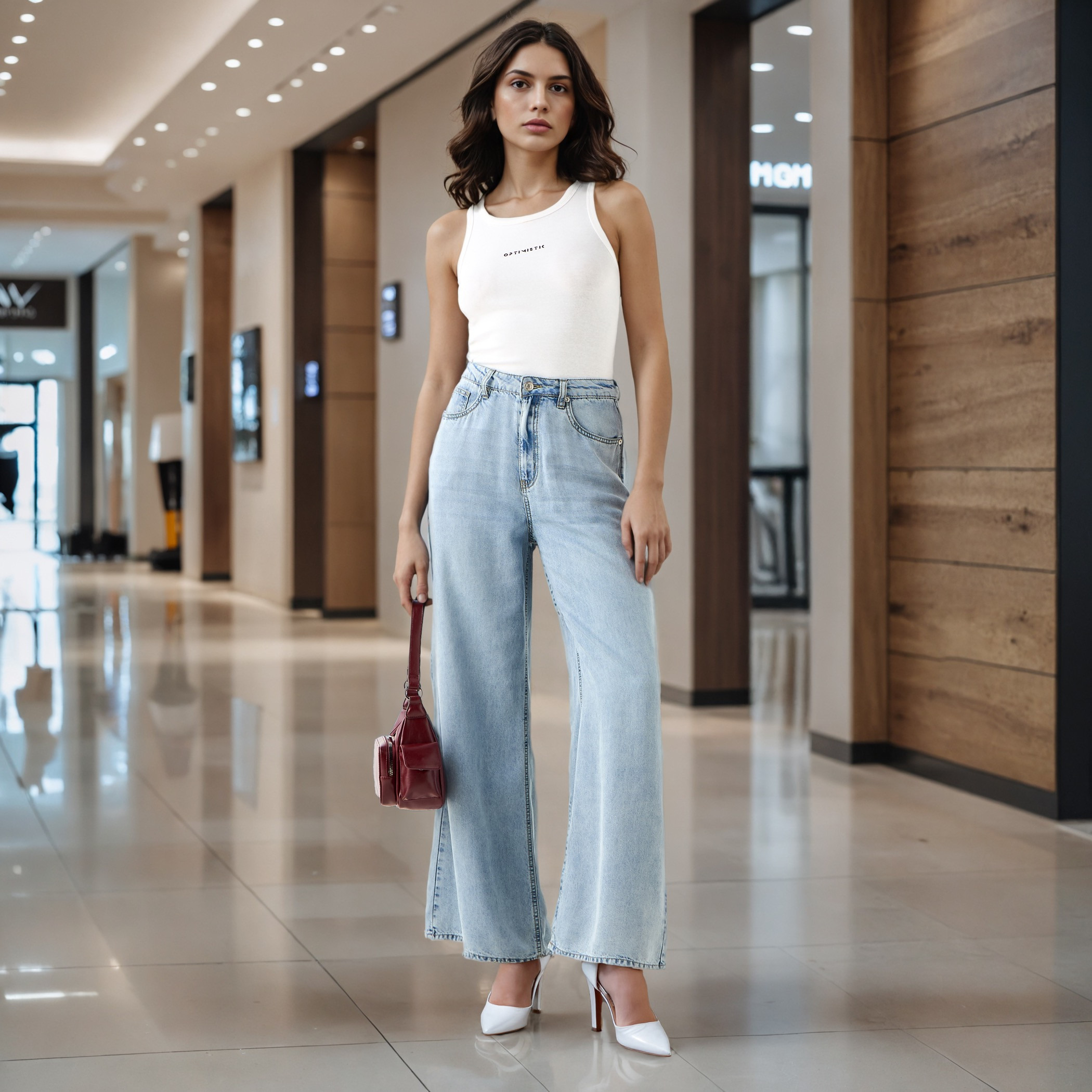Wide Leg Jeans with Pockets-women-clothing-bottoms-jeans-image-2