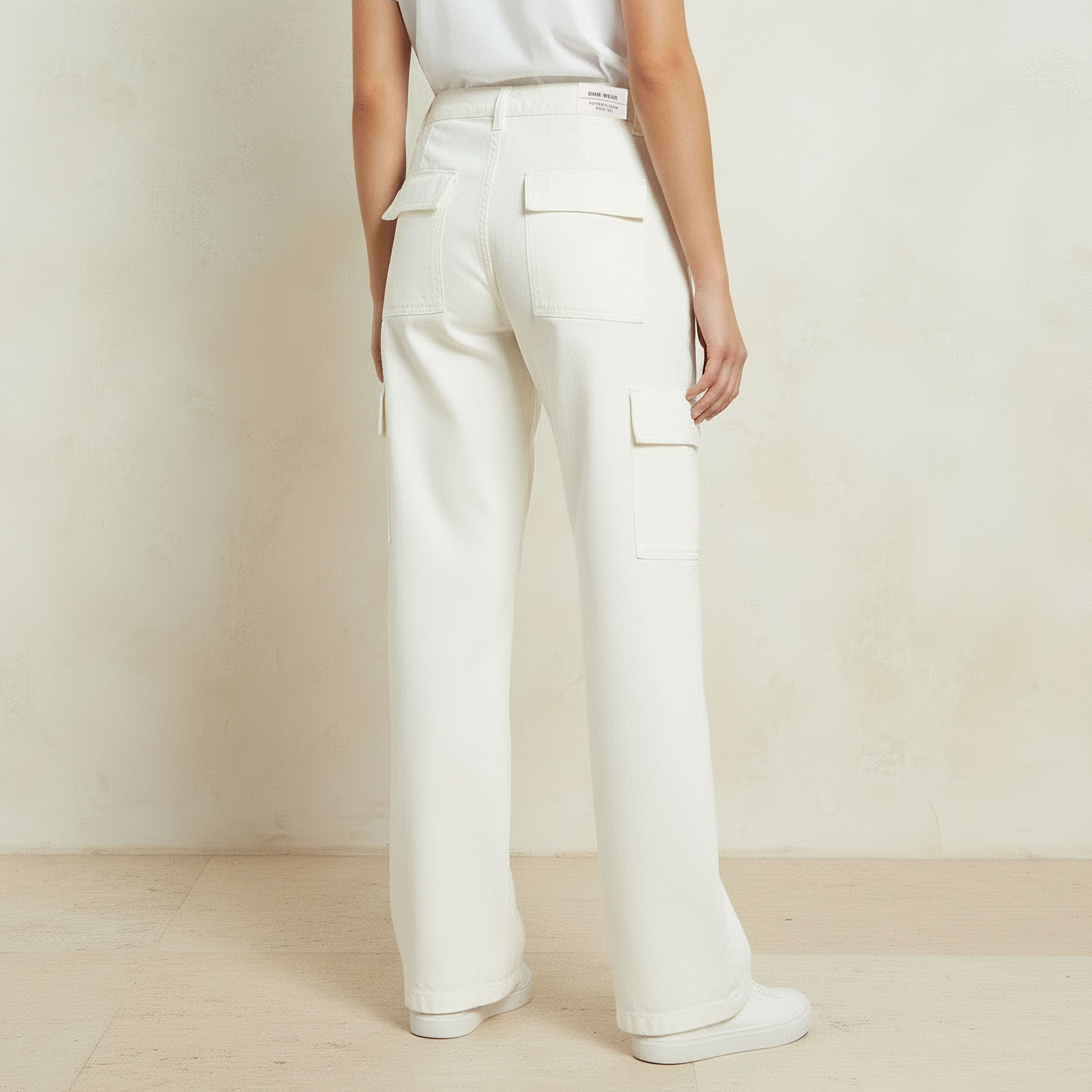 Straight Fit Cotton Jeans with Pockets-women-clothing-bottoms-jeans-image-4