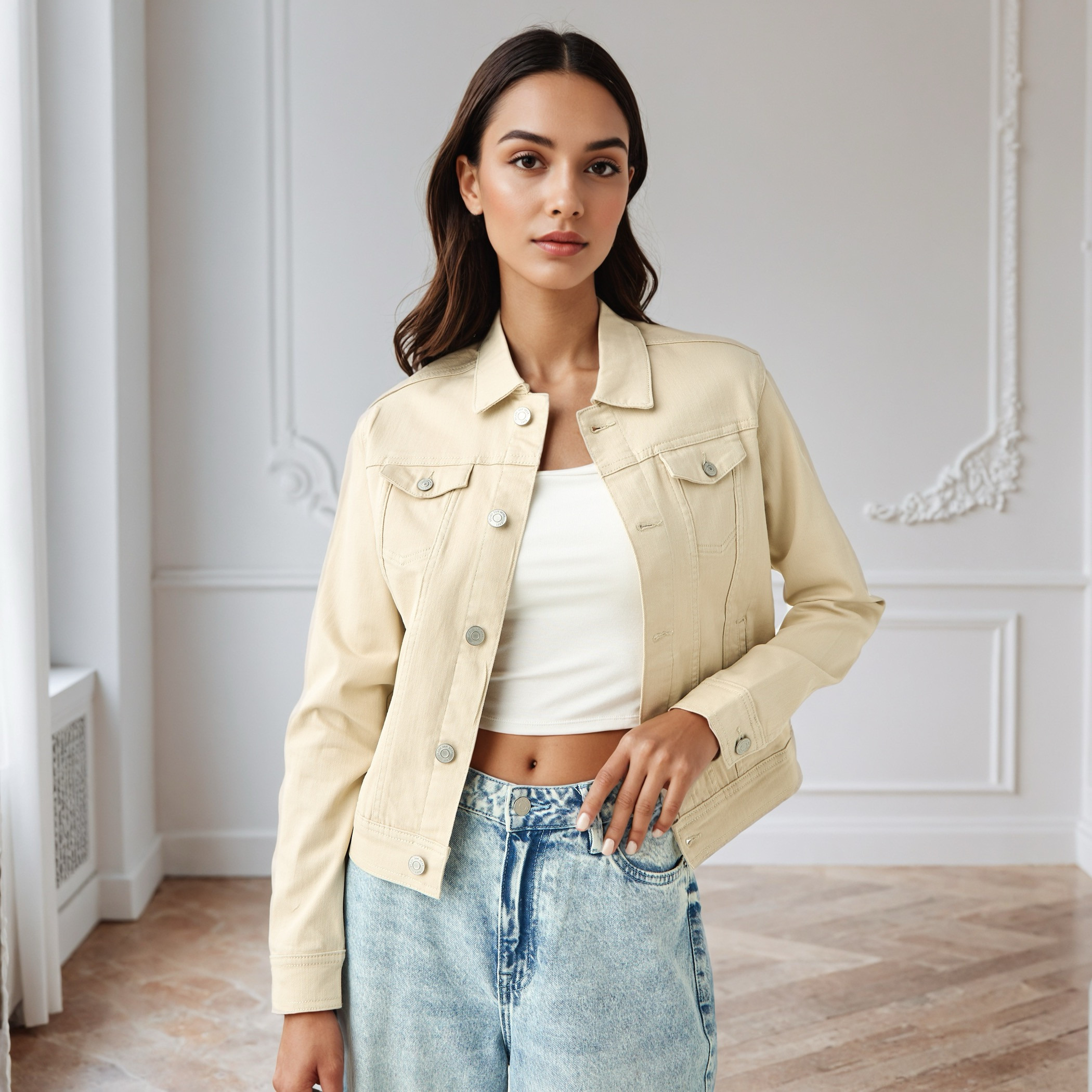 جاكيت تراكر بقصة عادية-women-winterwear-coatsandjackets-jackets-image-1