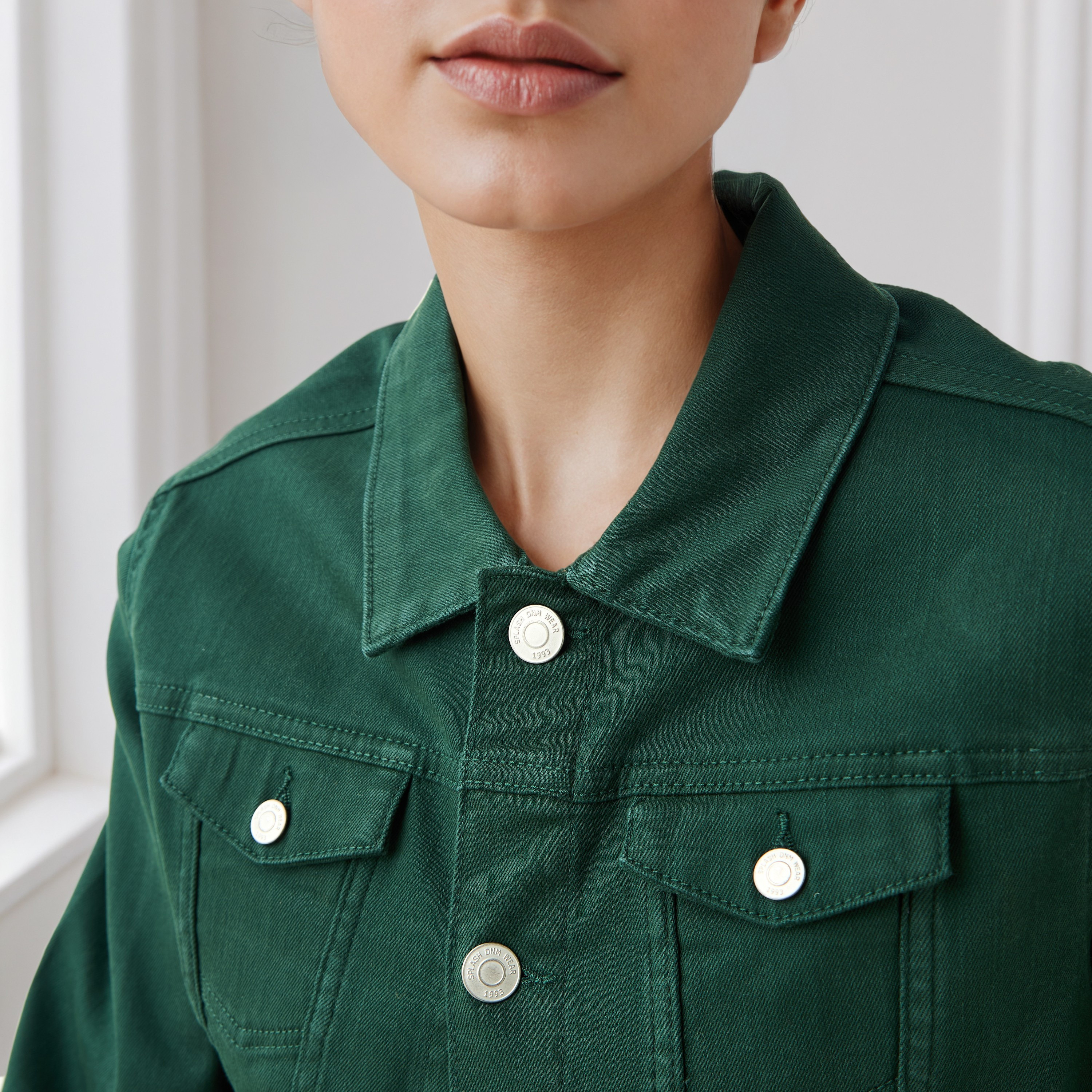 Regular Fit Trucker Jacket-women-winterwear-coatsandjackets-jackets-image-4