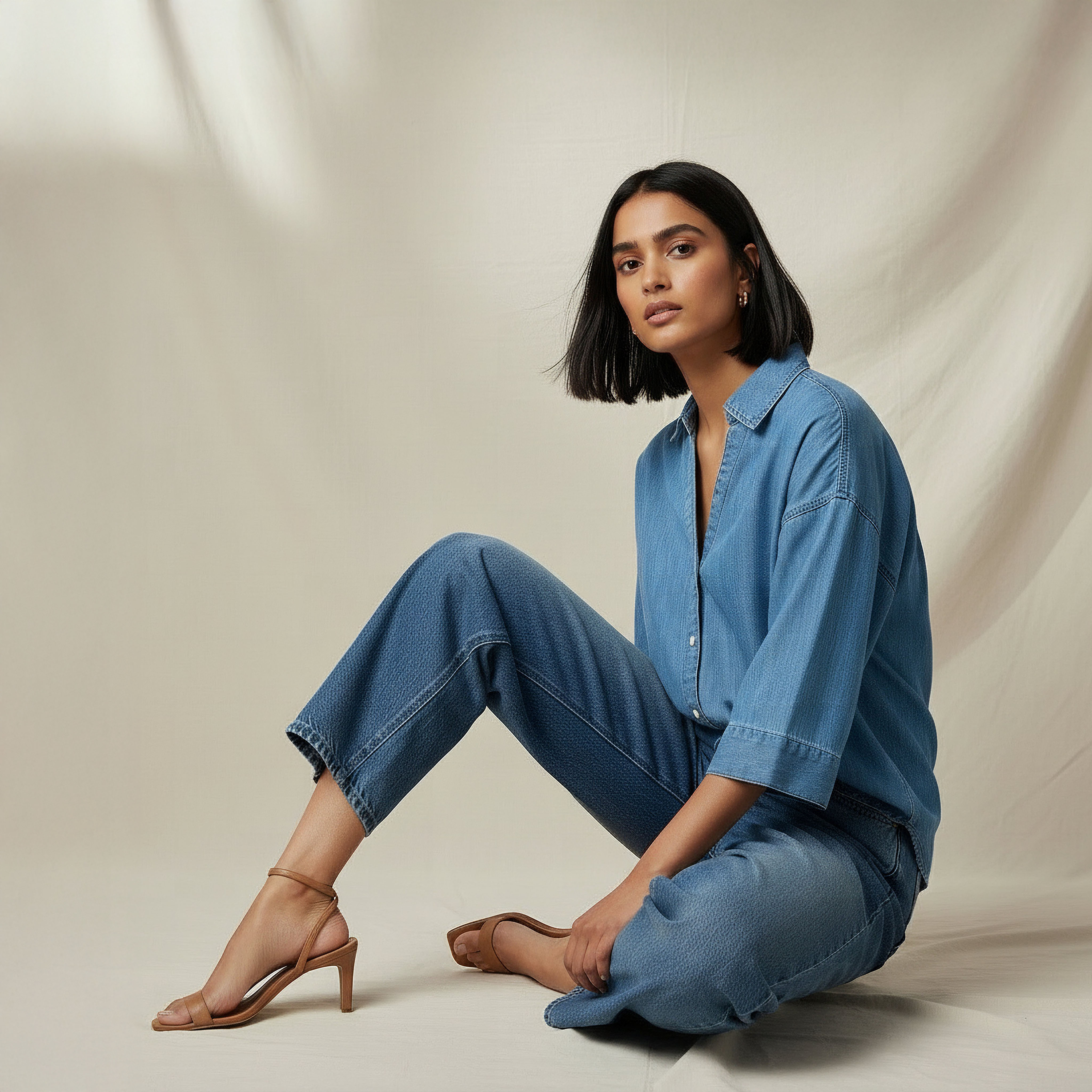 بلوزة بقصّة عادية وأكتاف منسدلة مع ياقة-women-clothing-shirtsandblouses-shirts-image-3