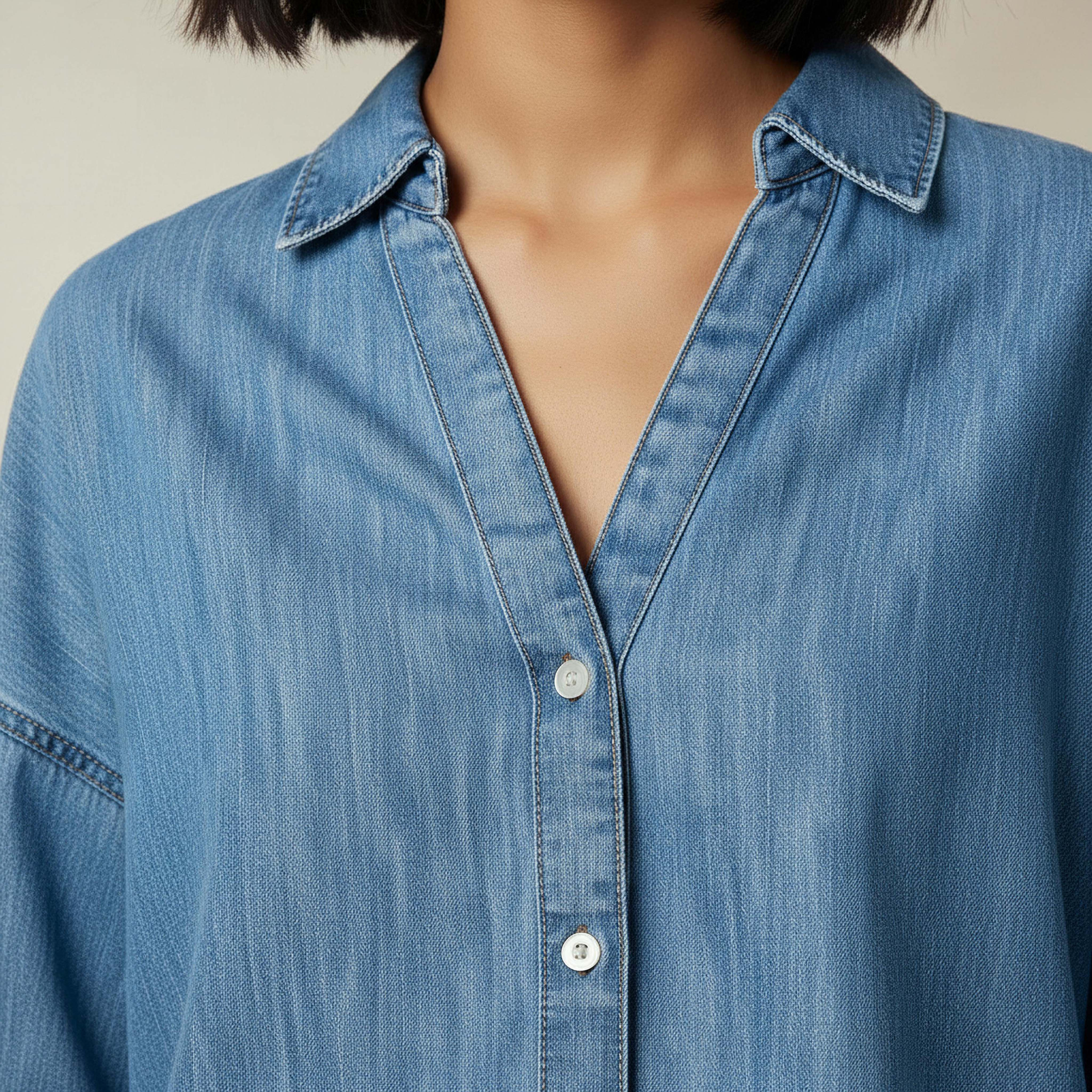 بلوزة بقصّة عادية وأكتاف منسدلة مع ياقة-women-clothing-shirtsandblouses-shirts-image-4