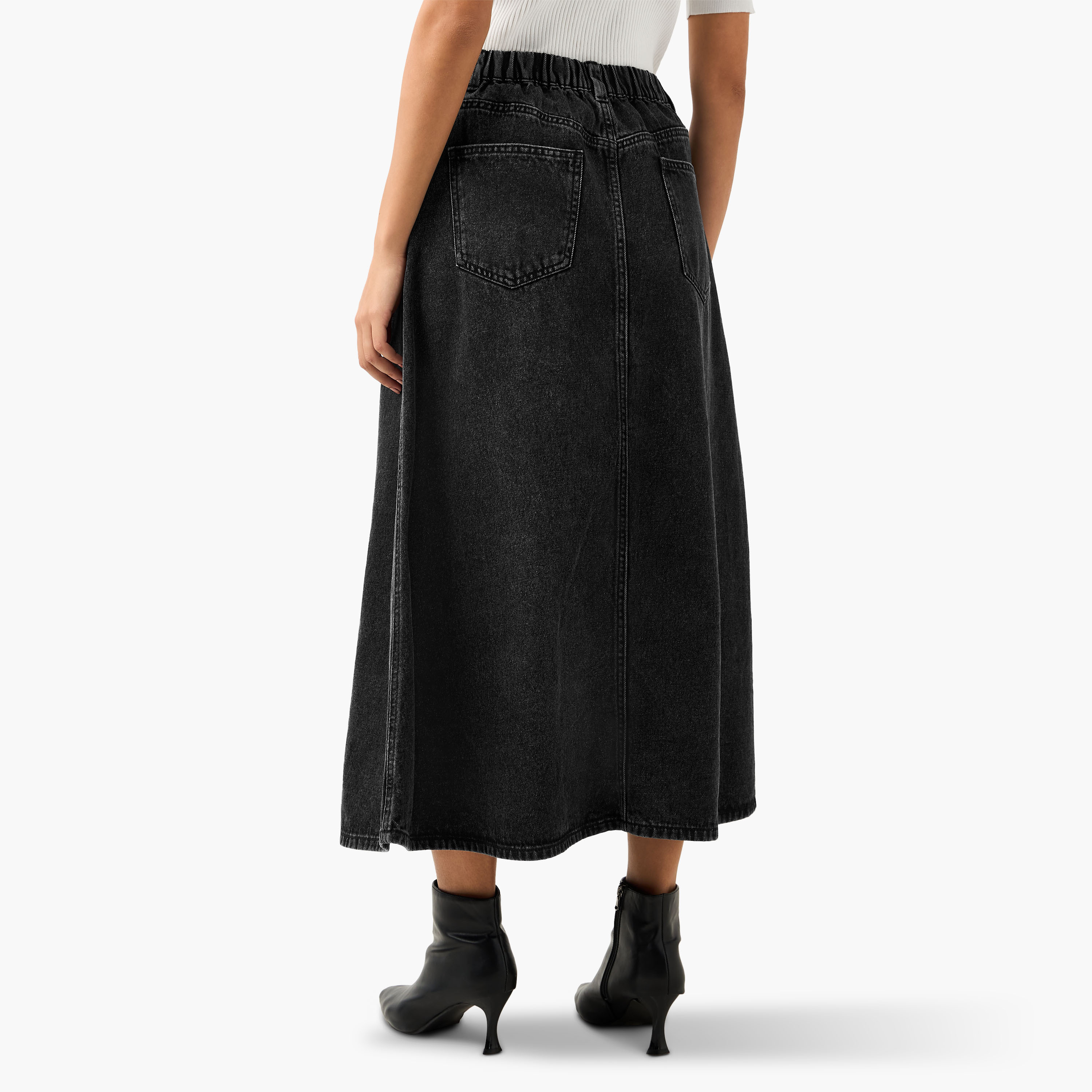 A-Line Denim Midi Skirt with Pockets-women-clothing-bottoms-skirts-image-3