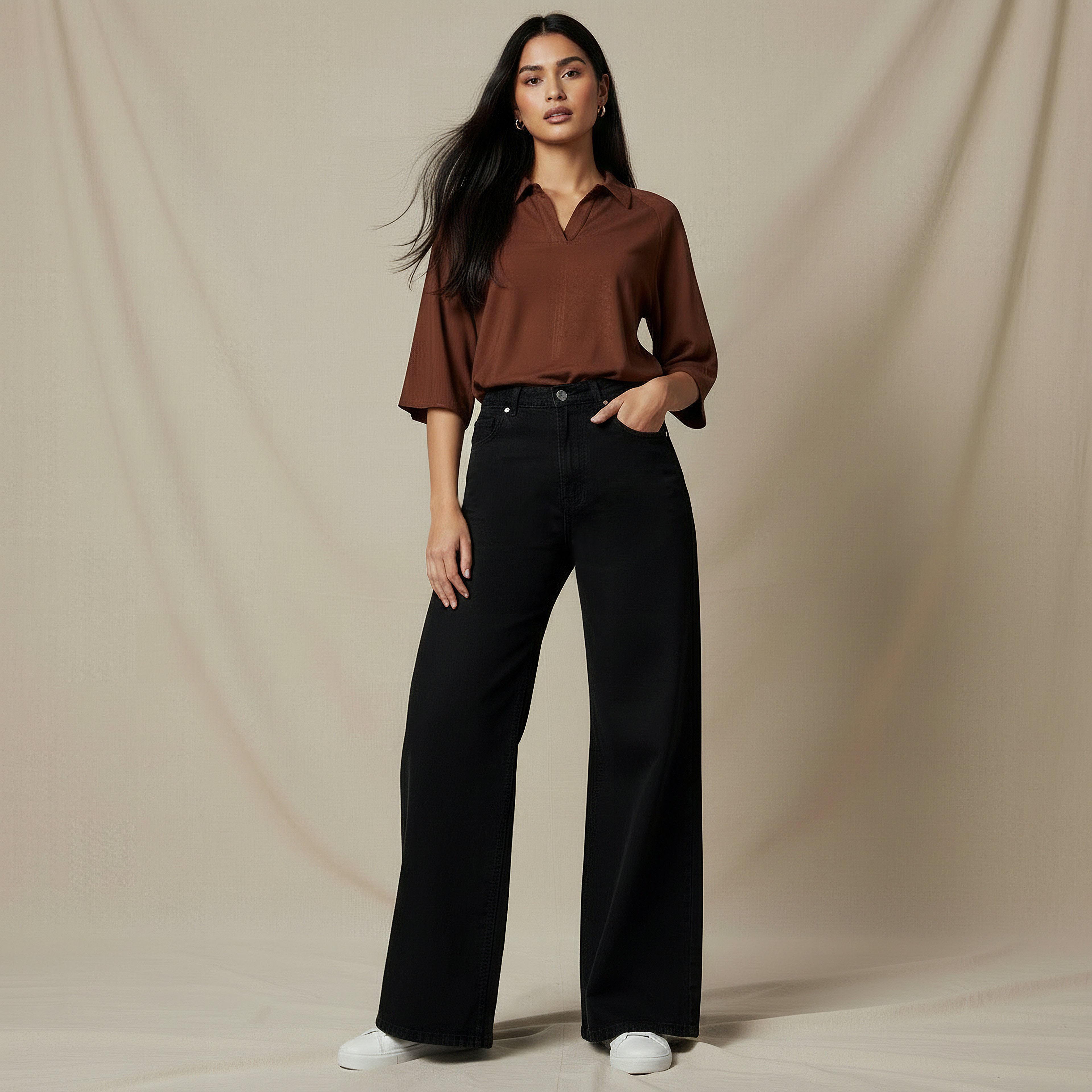 Wide Leg Jeans with Pockets-women-clothing-bottoms-jeans-image-5
