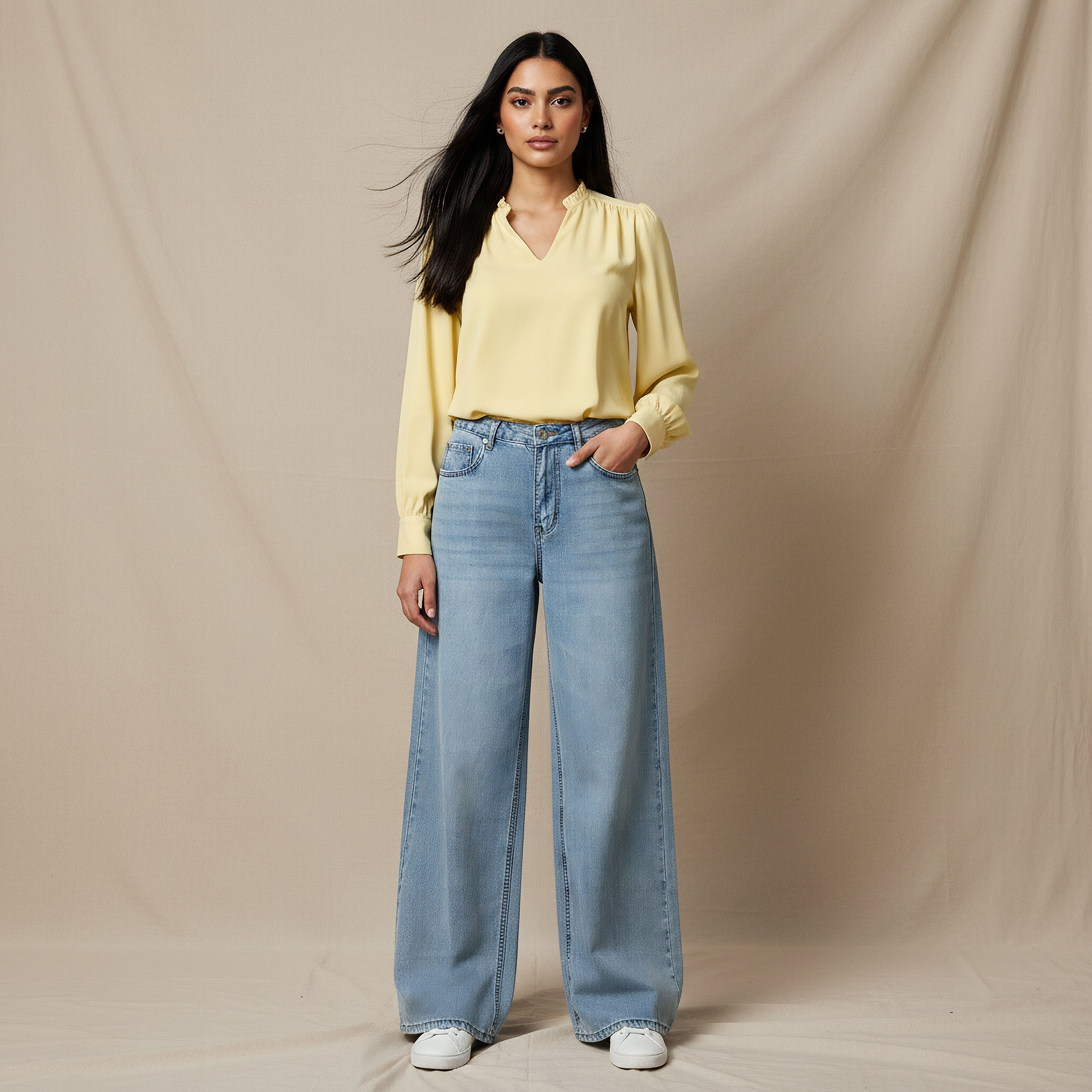 Wide Leg Jeans with Pockets-women-clothing-bottoms-jeans-image-5