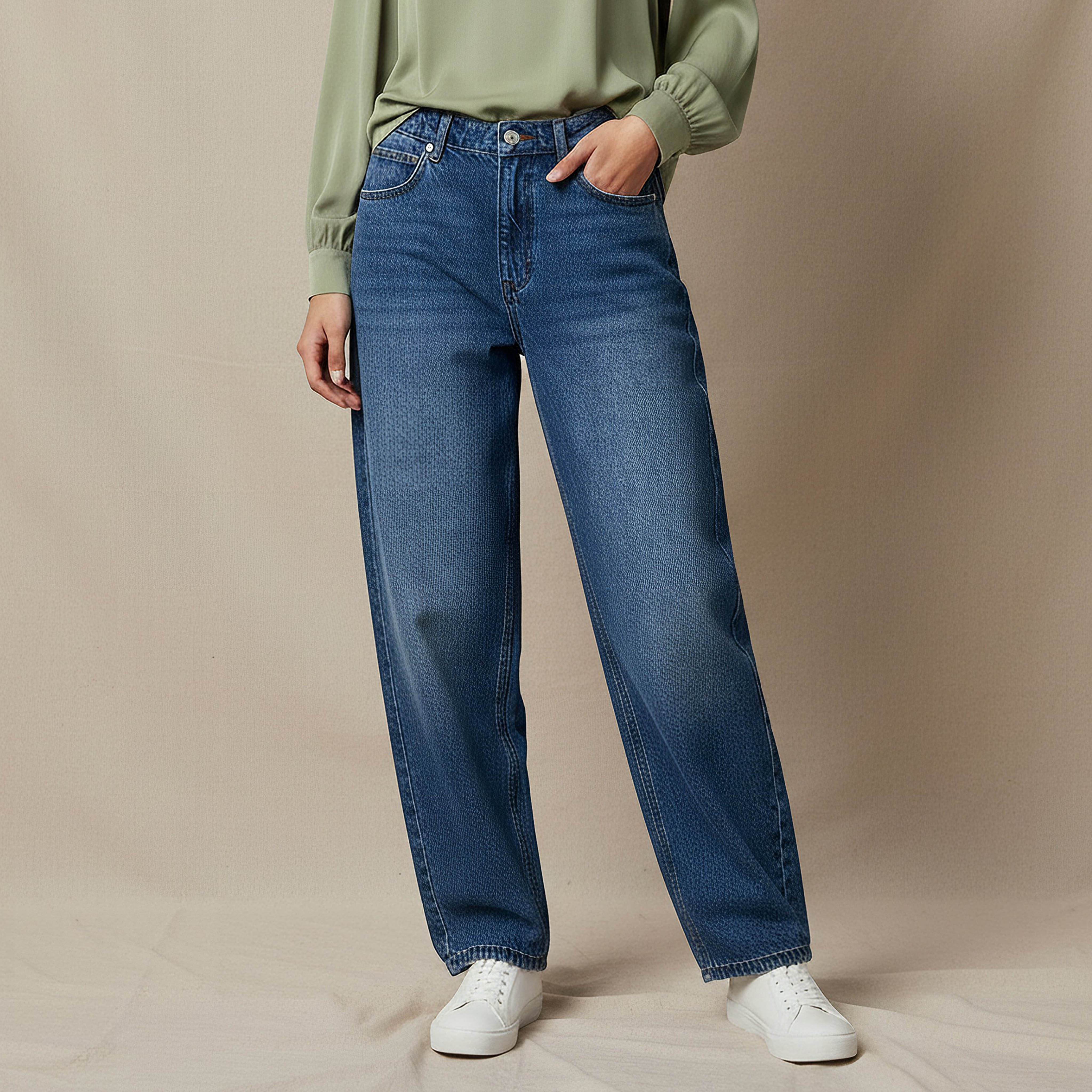 Skater Fit Jeans with Pockets-women-clothing-bottoms-jeans-image-1