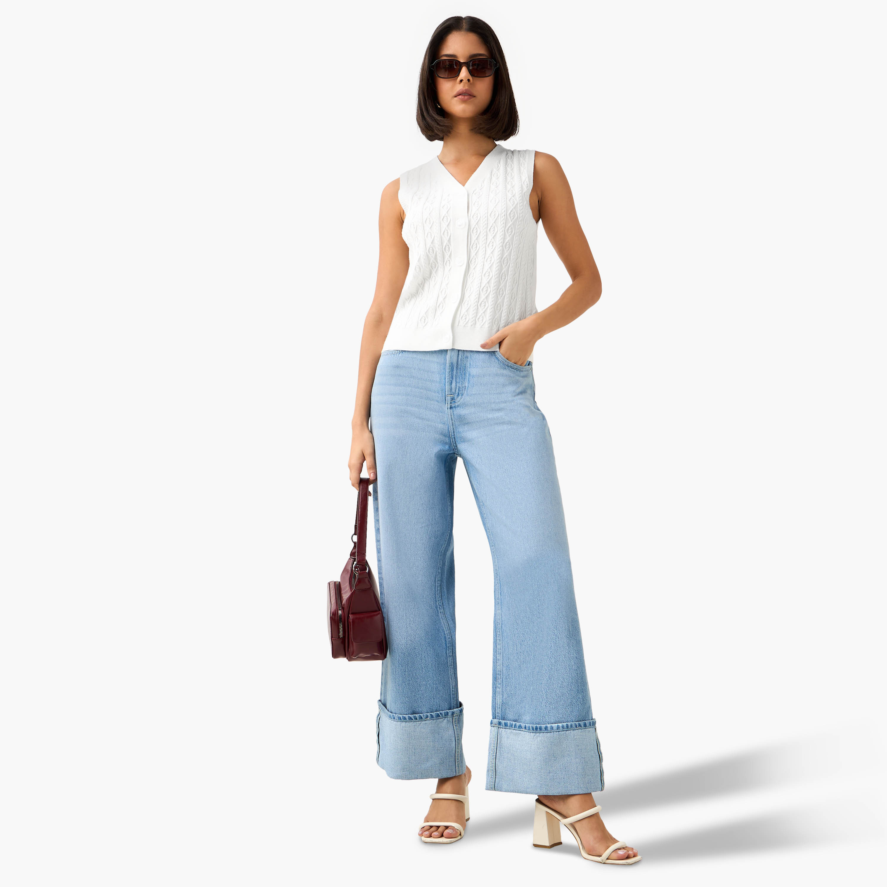 Turn-Up Hem Jeans-women-clothing-bottoms-jeans-image-2
