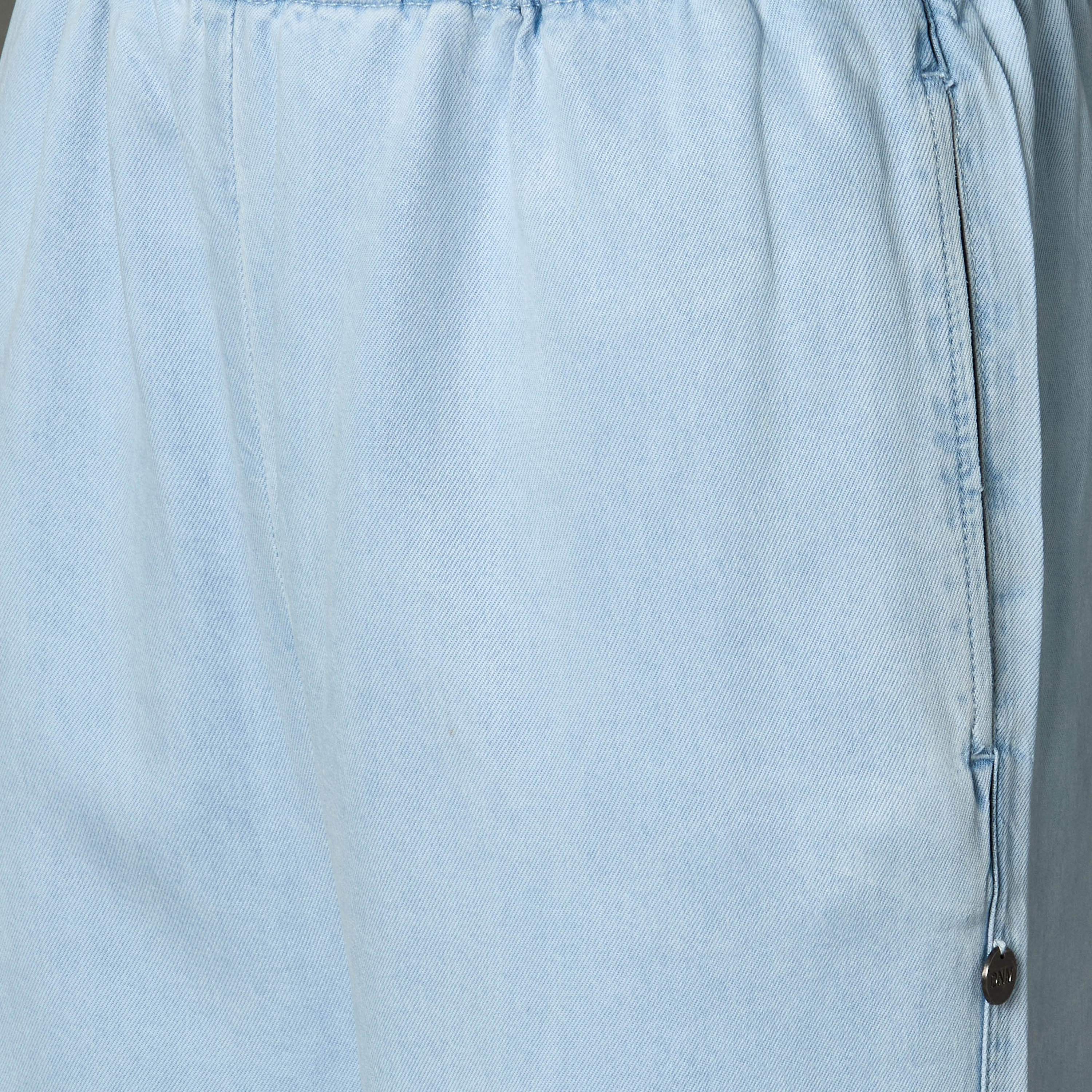 Wide Leg Pants with Elasticated Waist-women-clothing-bottoms-trousers-image-2