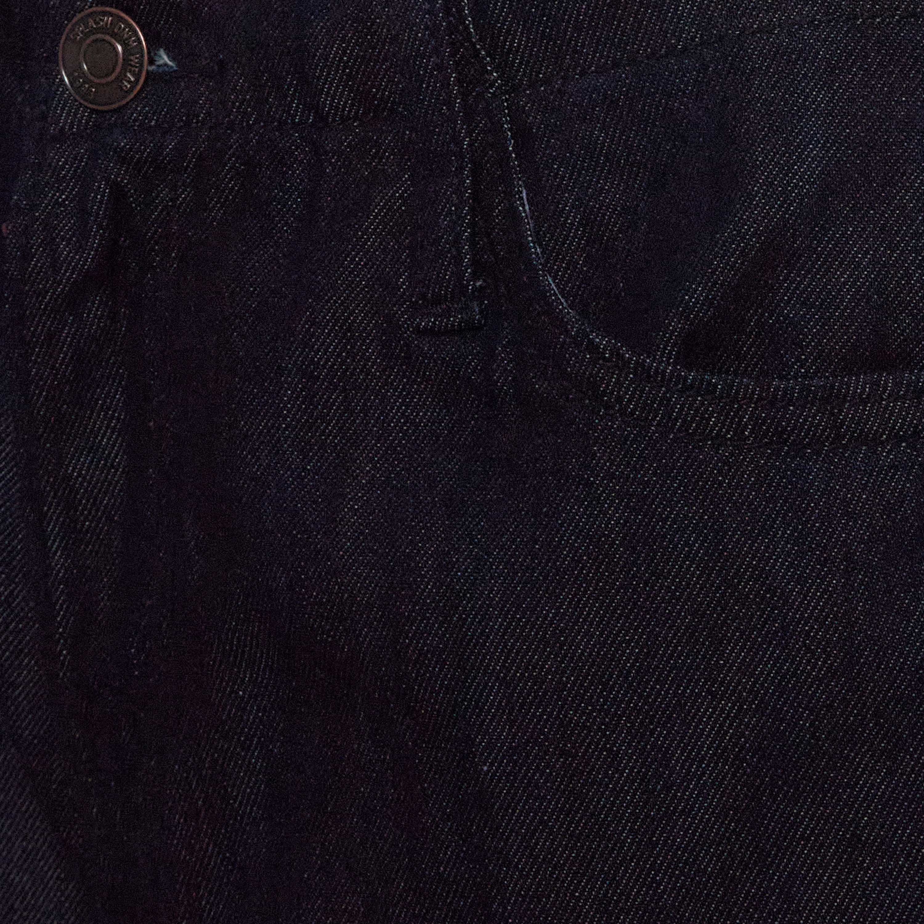 بنطلون جينز واسع الساقين بخصر مطاطي-women-clothing-bottoms-jeans-image-2