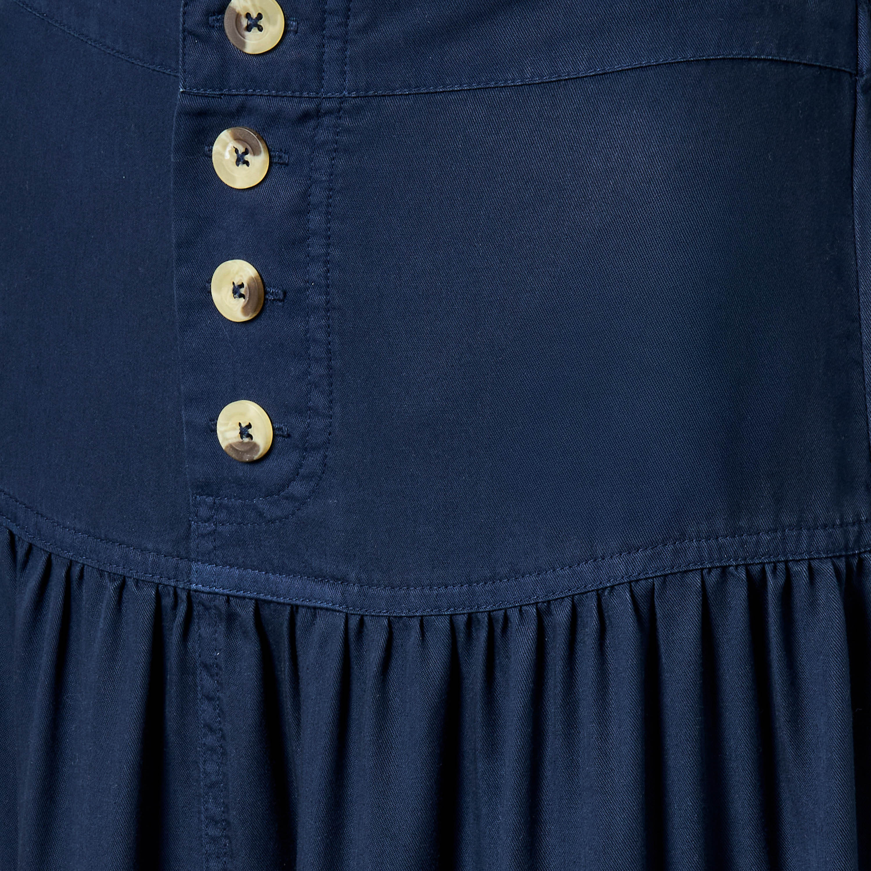 Maxi Length Cotton Tiered Skirt with Button Detail-women-clothing-bottoms-skirts-image-2