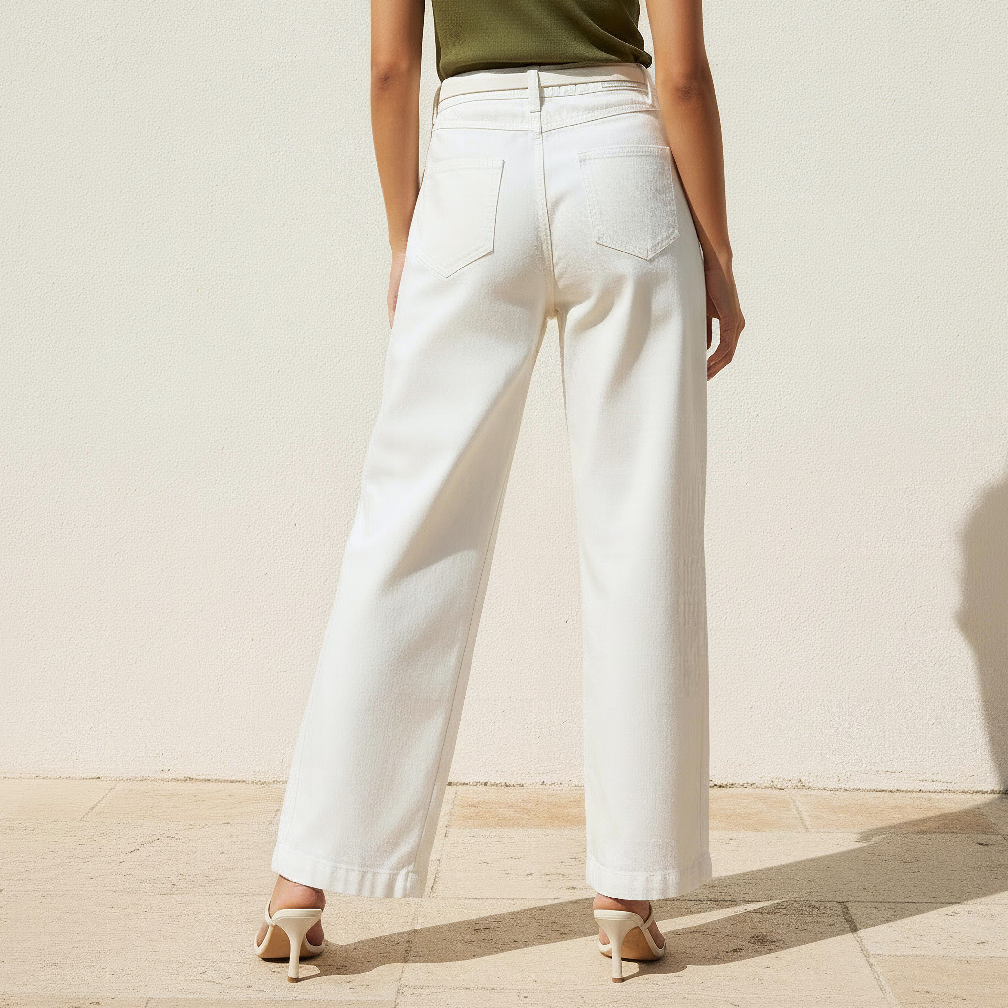 Straight Fit Mid-Rise Jeans with Belt Cotton-women-clothing-bottoms-jeans-image-4