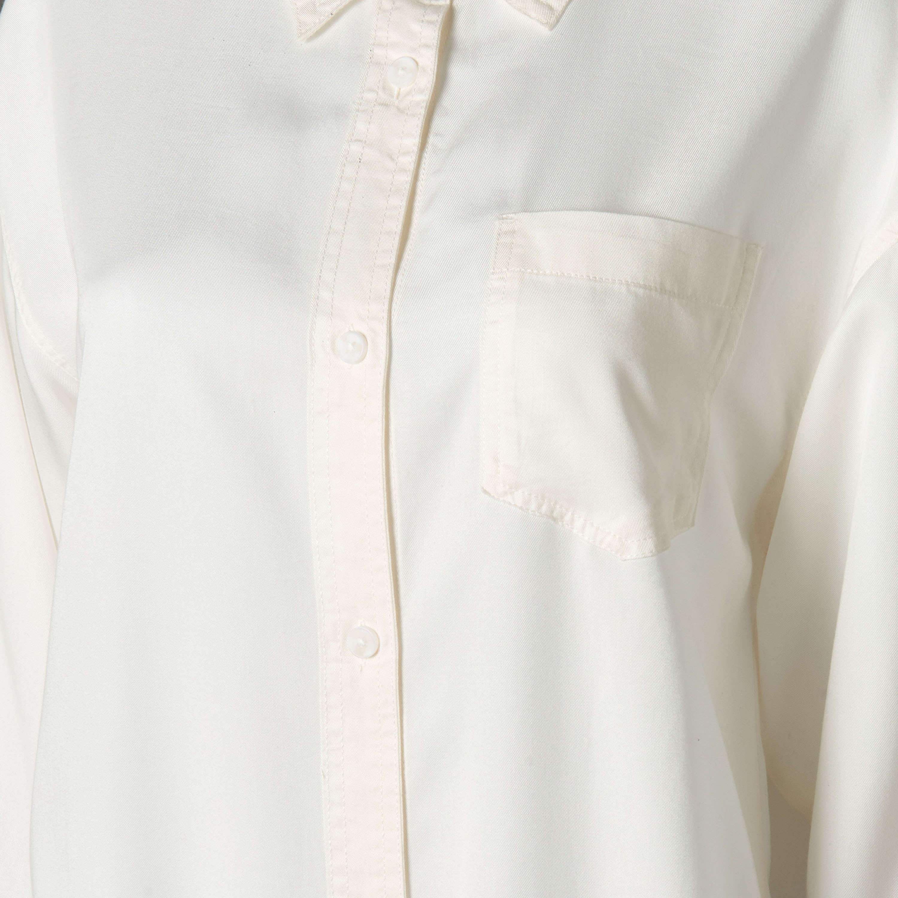 Tencel Longline Shirt with Chest Pocket-women-clothing-shirtsandblouses-shirts-image-2
