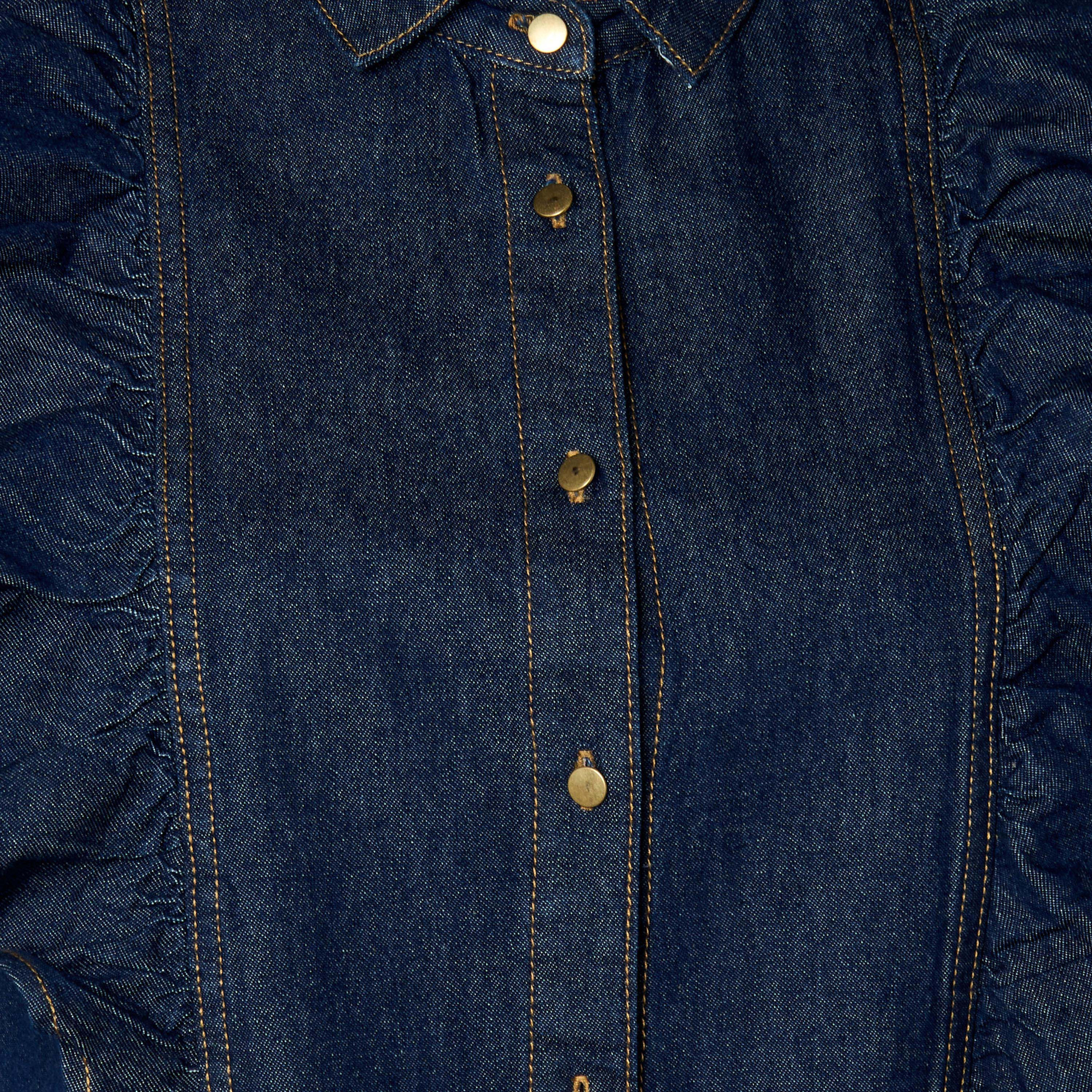 Cotton Sleeveless Shirt with Ruffles-women-clothing-shirtsandblouses-shirts-image-2