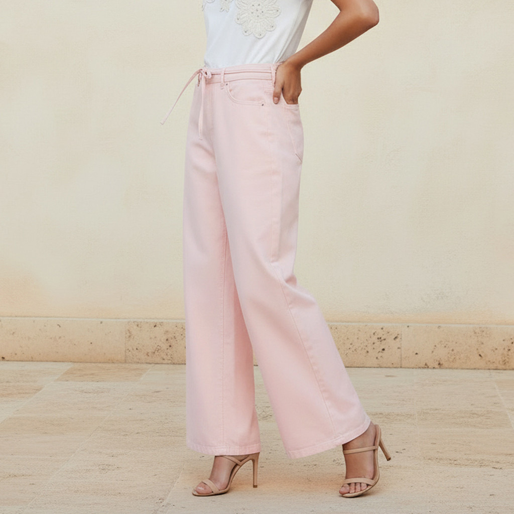 Wide Leg Mid-Rise Jeans with Tie-Up Detail-women-clothing-bottoms-jeans-image-5