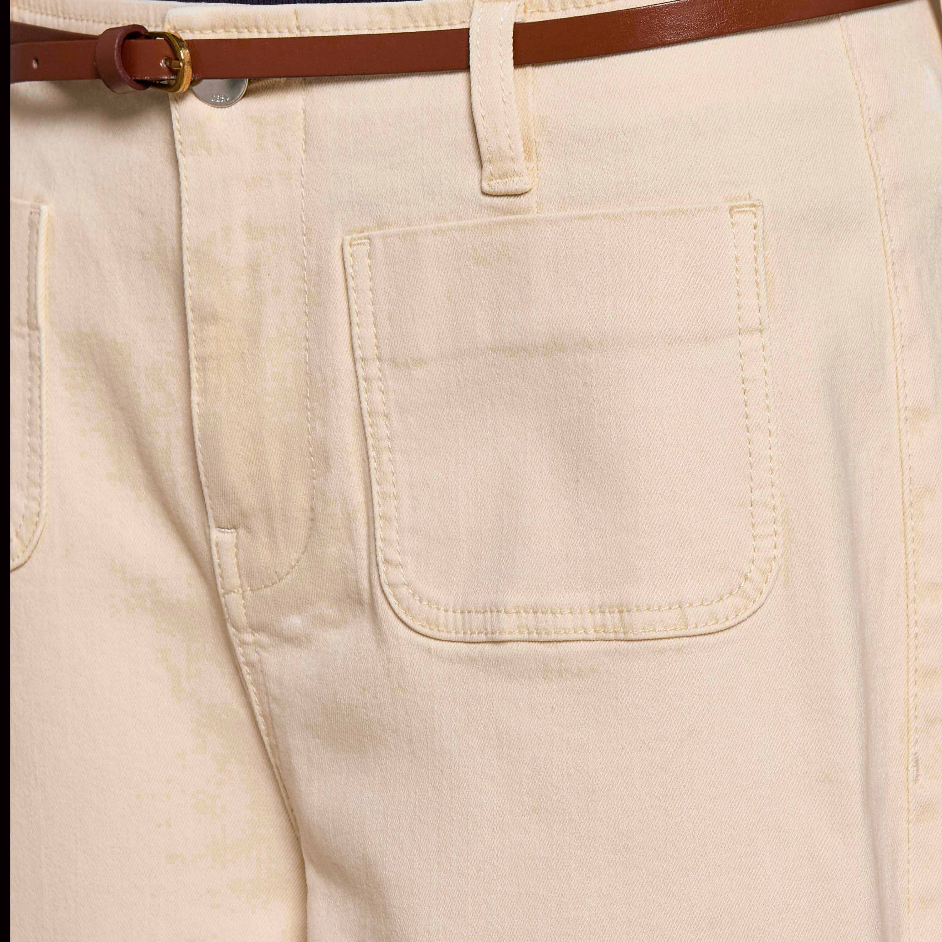 بنطلون جينز قطن بجيوب رقعة-women-clothing-bottoms-jeans-image-2