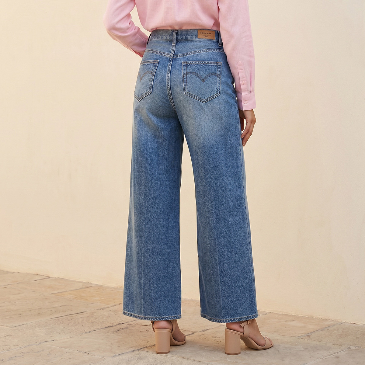 Splash Denim Straight Fit High Waist Jeans-women-clothing-bottoms-jeans-image-4
