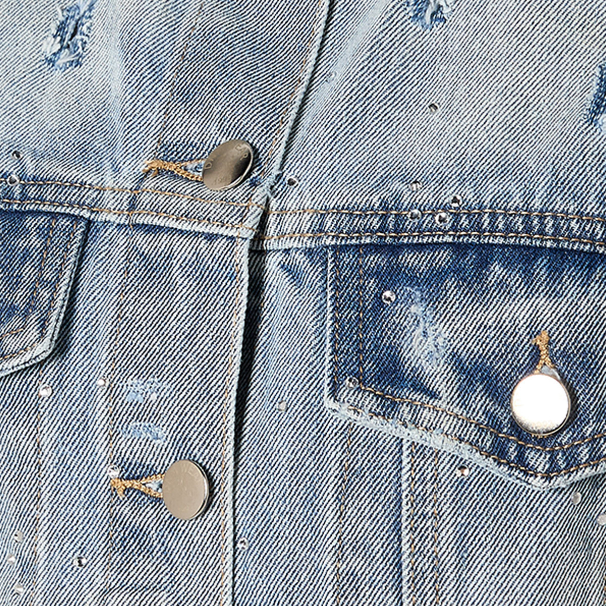Splash Denim Crop Cotton Jacket with Embellishment-women-winterwear-coatsandjackets-jackets-image-2