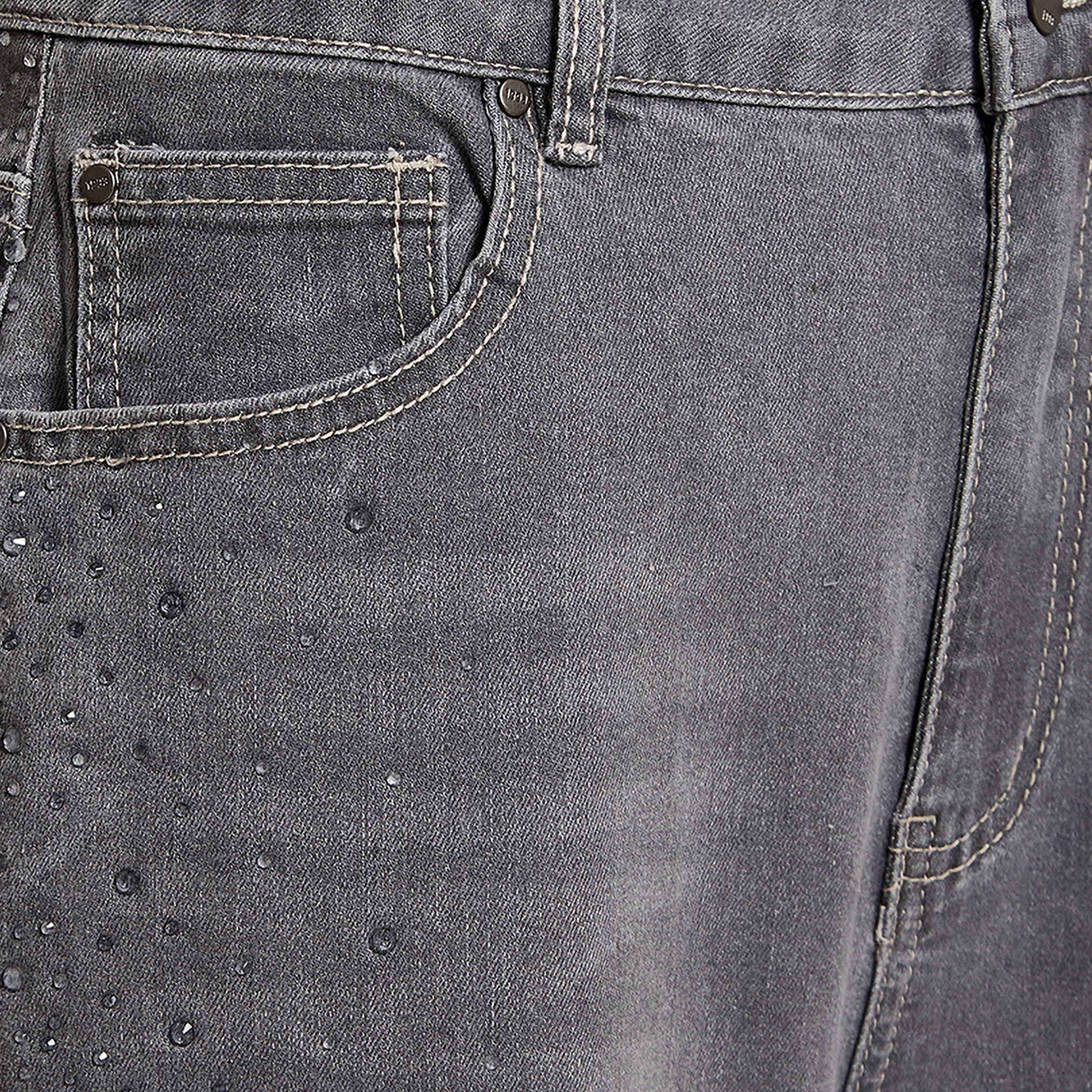 Splash Denim Flared Embellished Jeans-women-clothing-bottoms-jeans-image-2