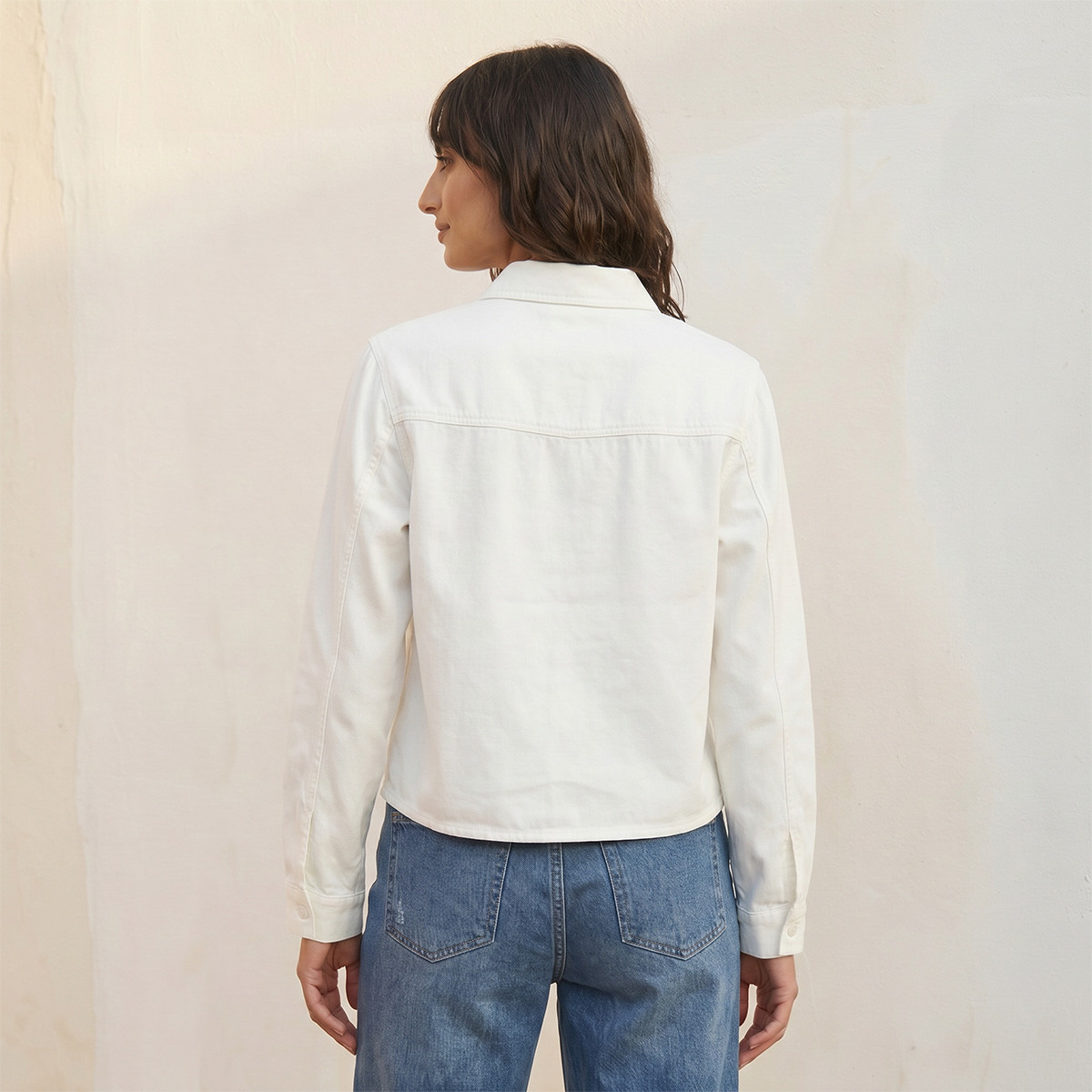 قميص تينسل بجيوب مطوية من سبلاش دينم-women-clothing-shirtsandblouses-shirts-image-4