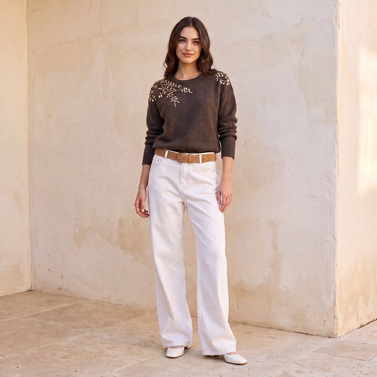 Splash Denim Wide Leg Cotton Jeans-women-clothing-bottoms-jeans-image-3