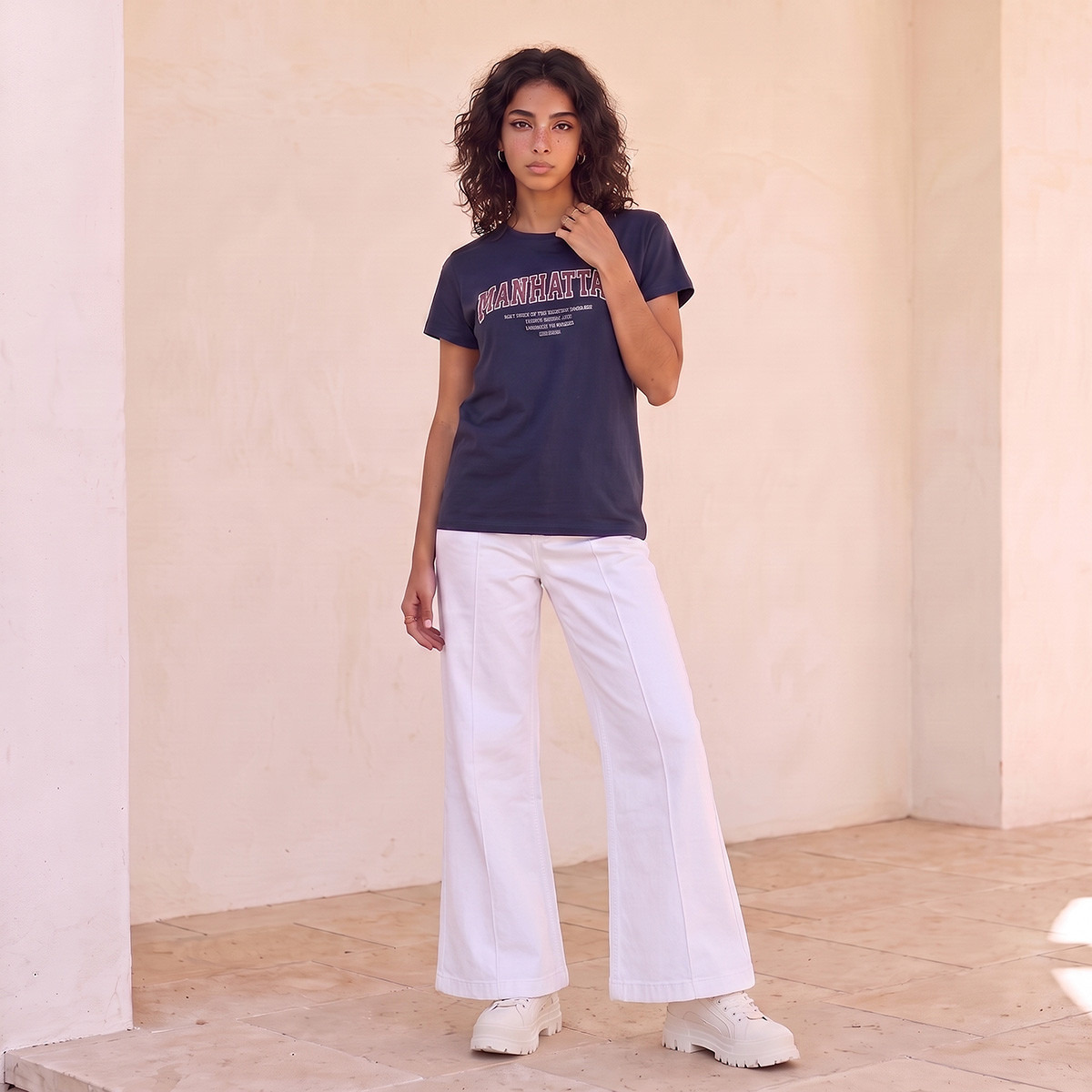 Splash Denim Wide Leg Buttoned Waist Pants-women-clothing-bottoms-jeans-image-2