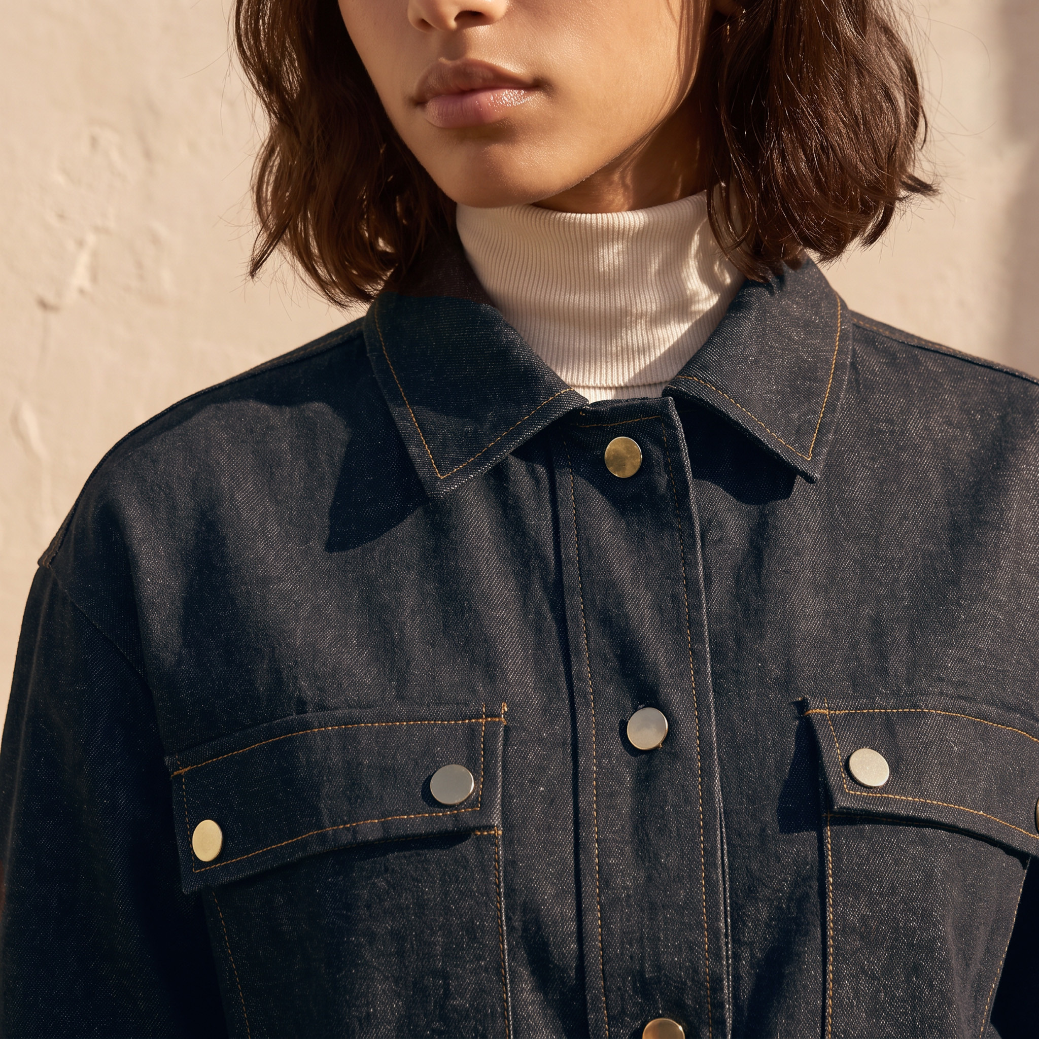 قميص جينز بجيوب من سبلاش-women-clothing-shirtsandblouses-shirts-image-5