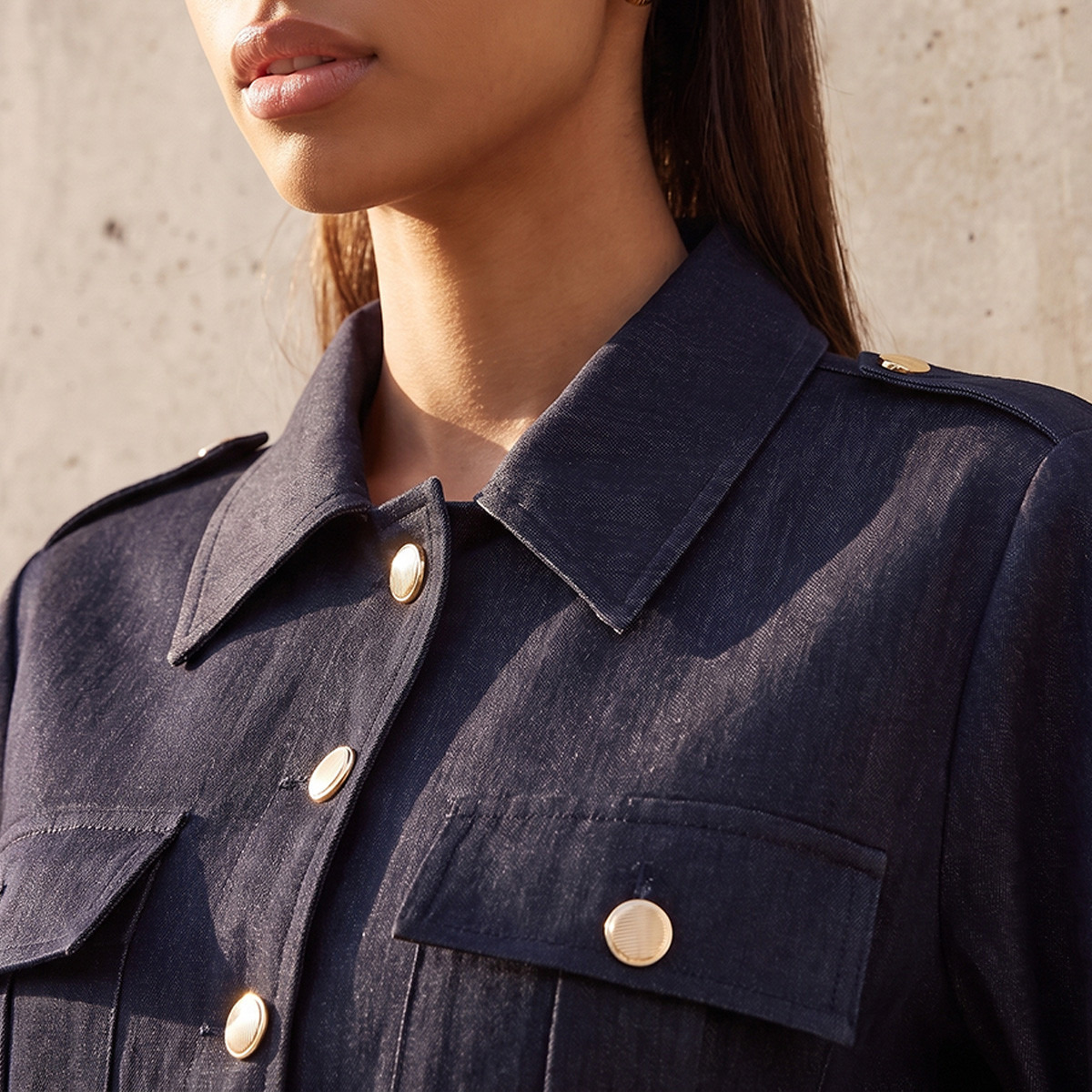 Splash Denim Longline Jacket with Belt-women-winterwear-coatsandjackets-jackets-image-6