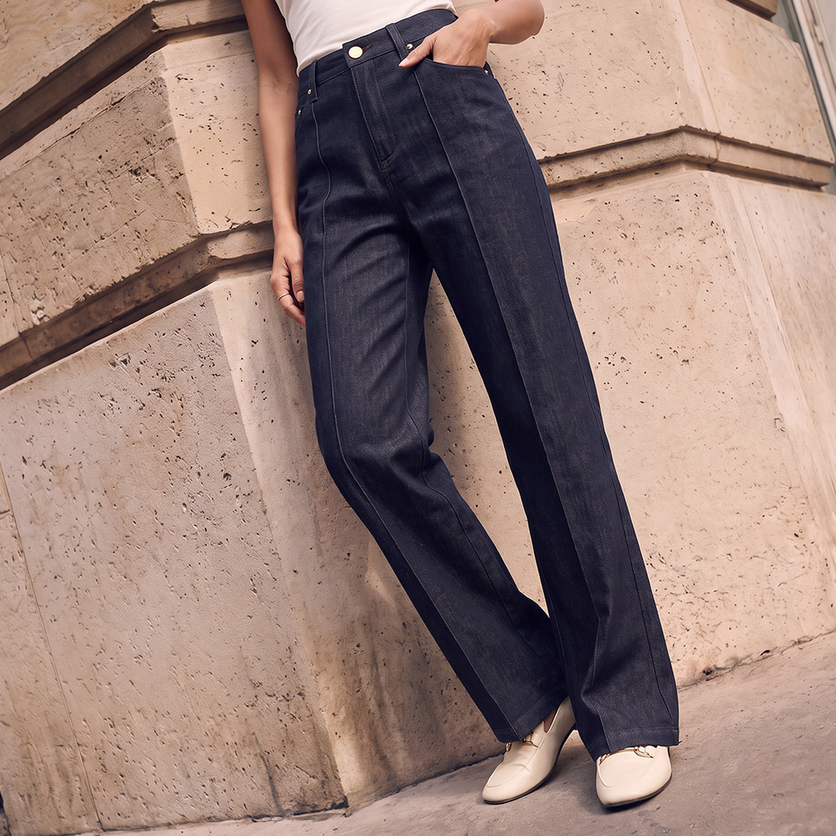 Splash Denim Wide Leg Jeans-women-clothing-bottoms-jeans-image-1
