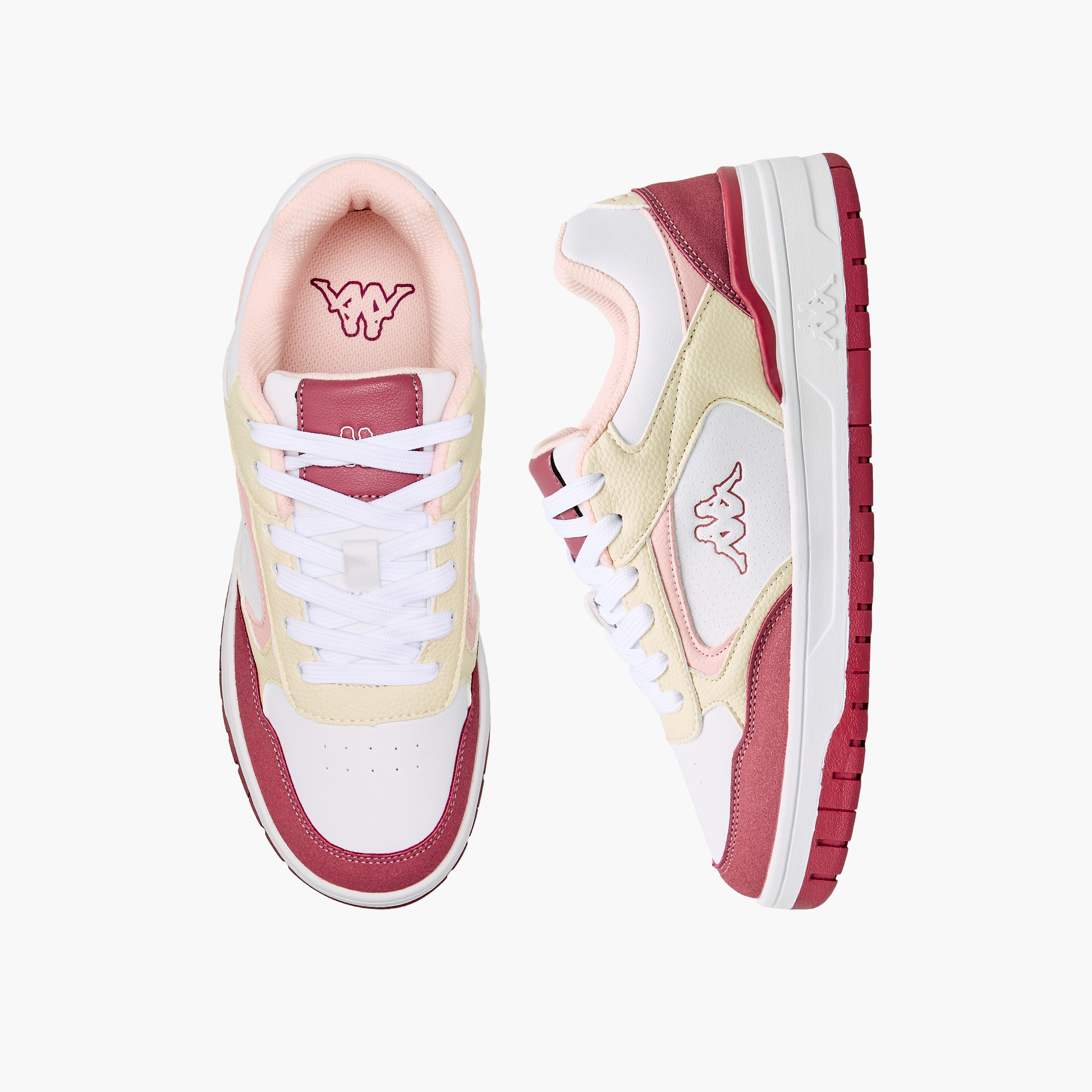 Kappa Women Colourblock Lace-Up Sports Shoes-women-shoes-sneakers-image-1